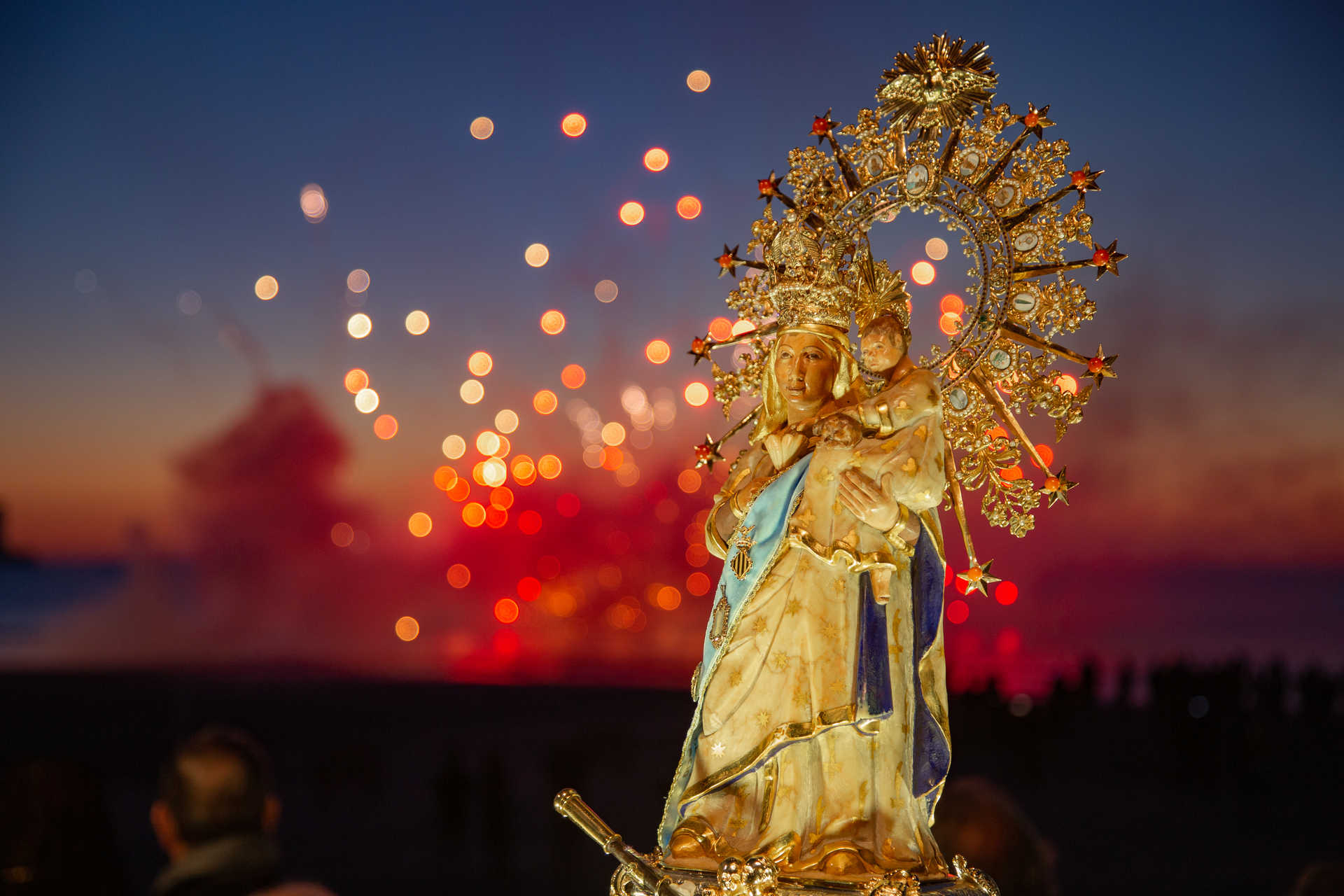 Fiestas Mayores in Honour of the Virgin of Cullera Castle