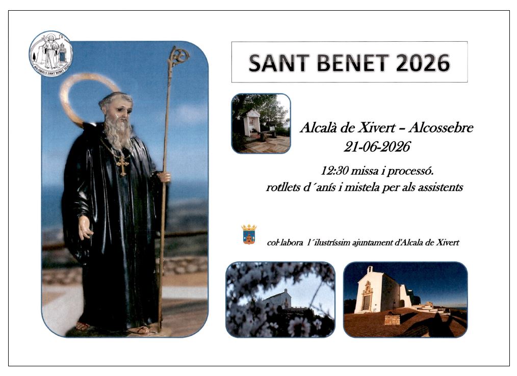 Festividad de Sant Benet