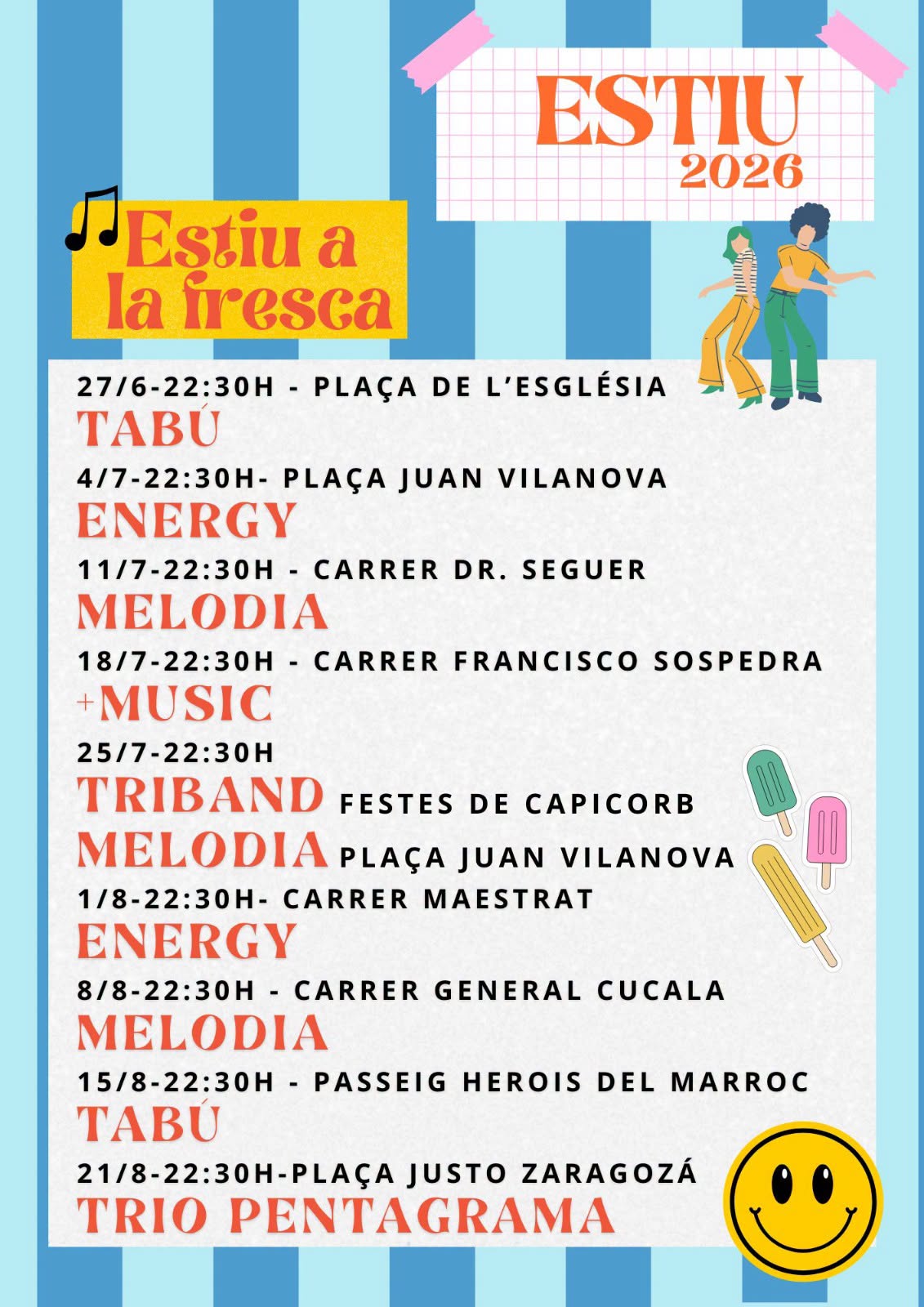 Estiu a la fresca Alcalà de Xivert