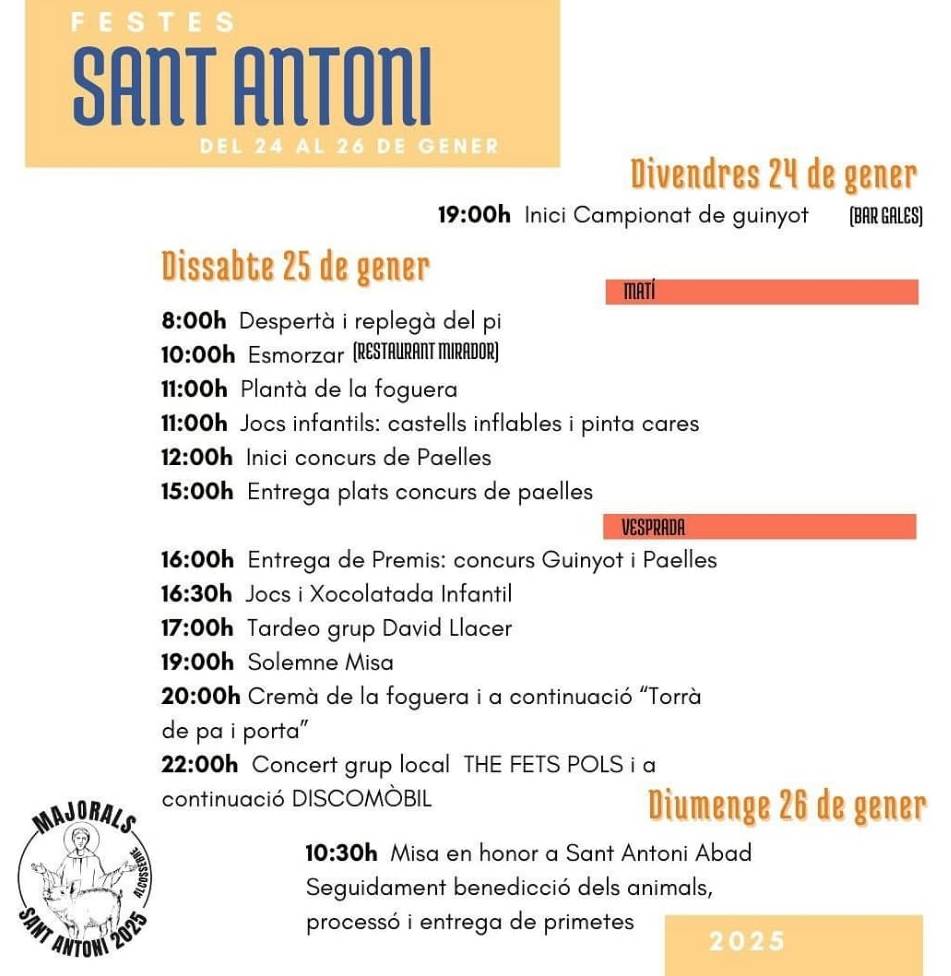 Festividad de Sant Antoni en Alcossebre