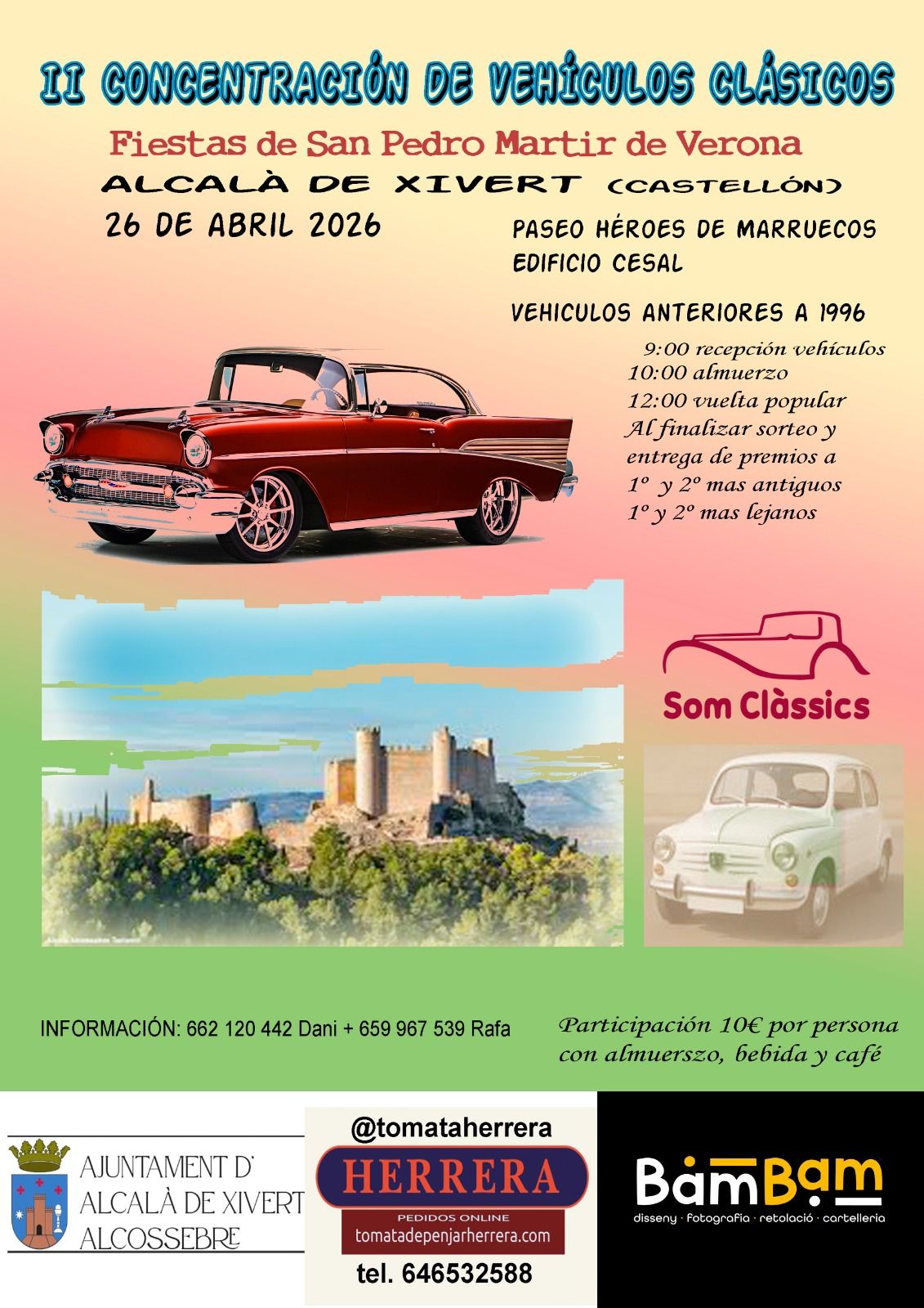 Concentración de Vehículos Clásicos Alcalà de Xivert