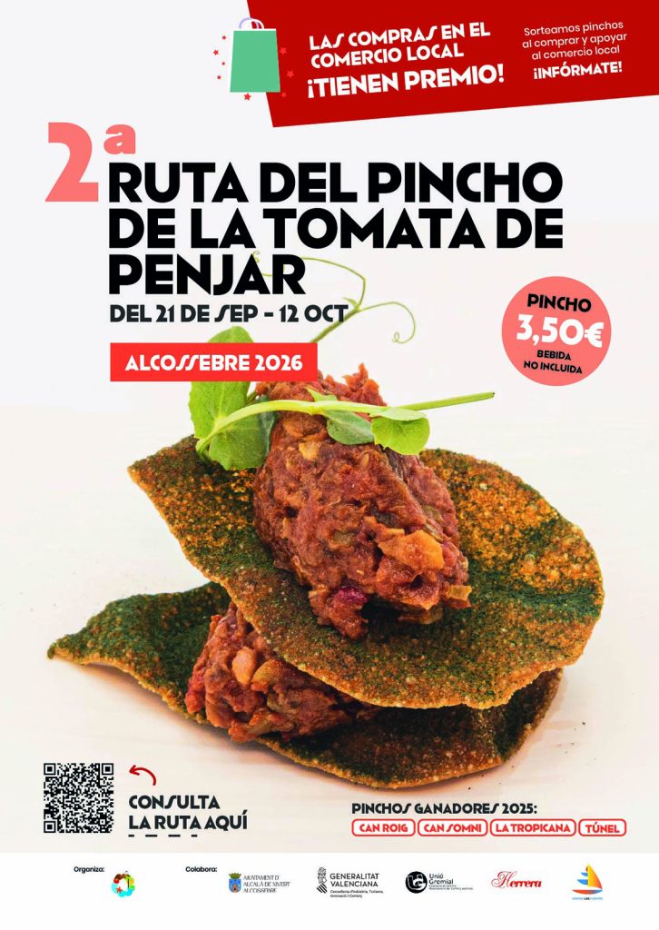 1ª Ruta del Pincho de la Tomata de Penjar