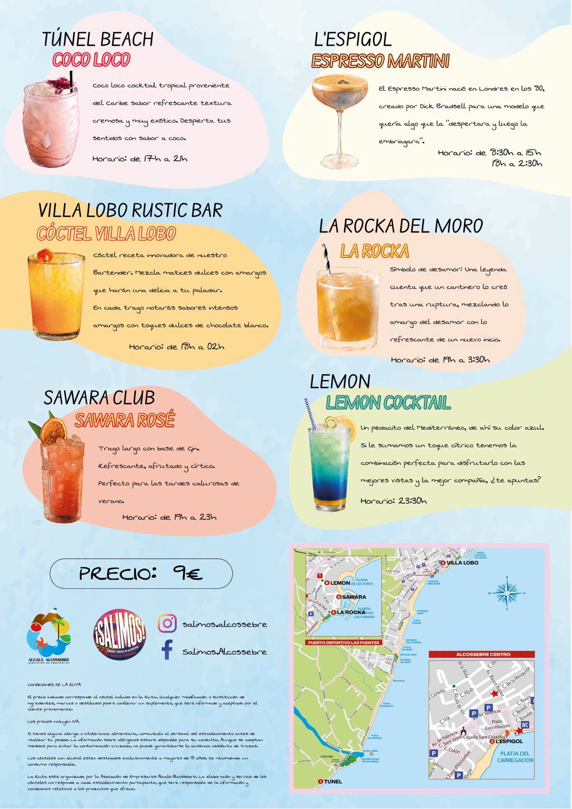 COCKTAIL TOUR: I RUTA DE COCTELERÍA ALCOSSEBRE