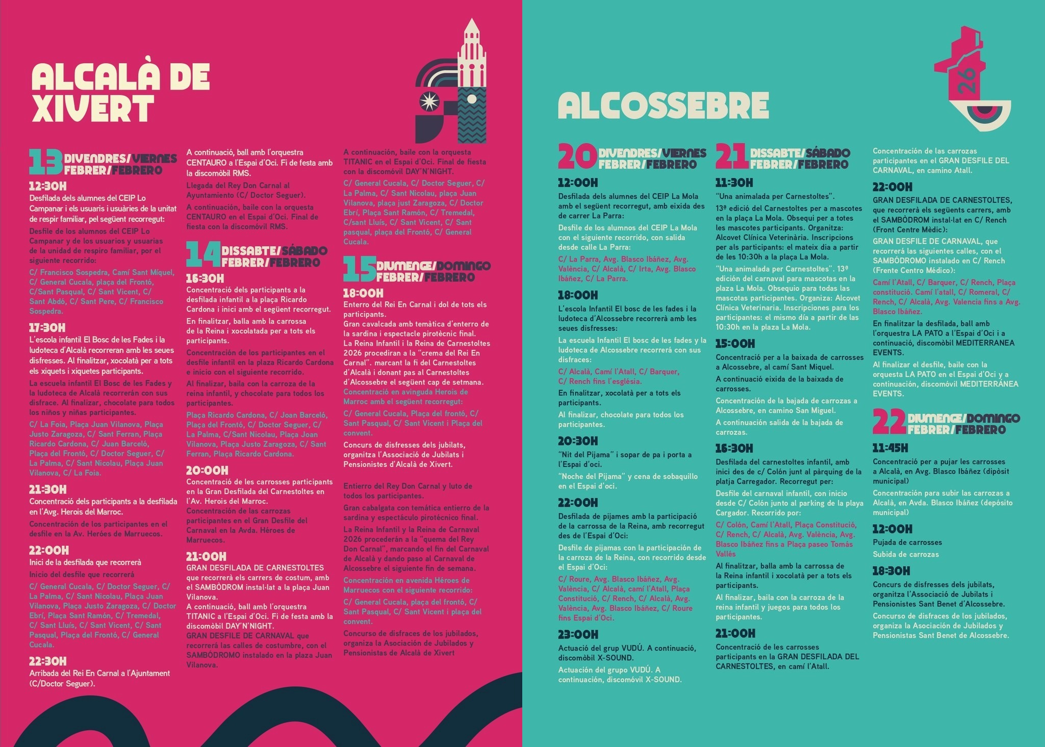 Carnaval en Alcalà de Xivert-Alcossebre