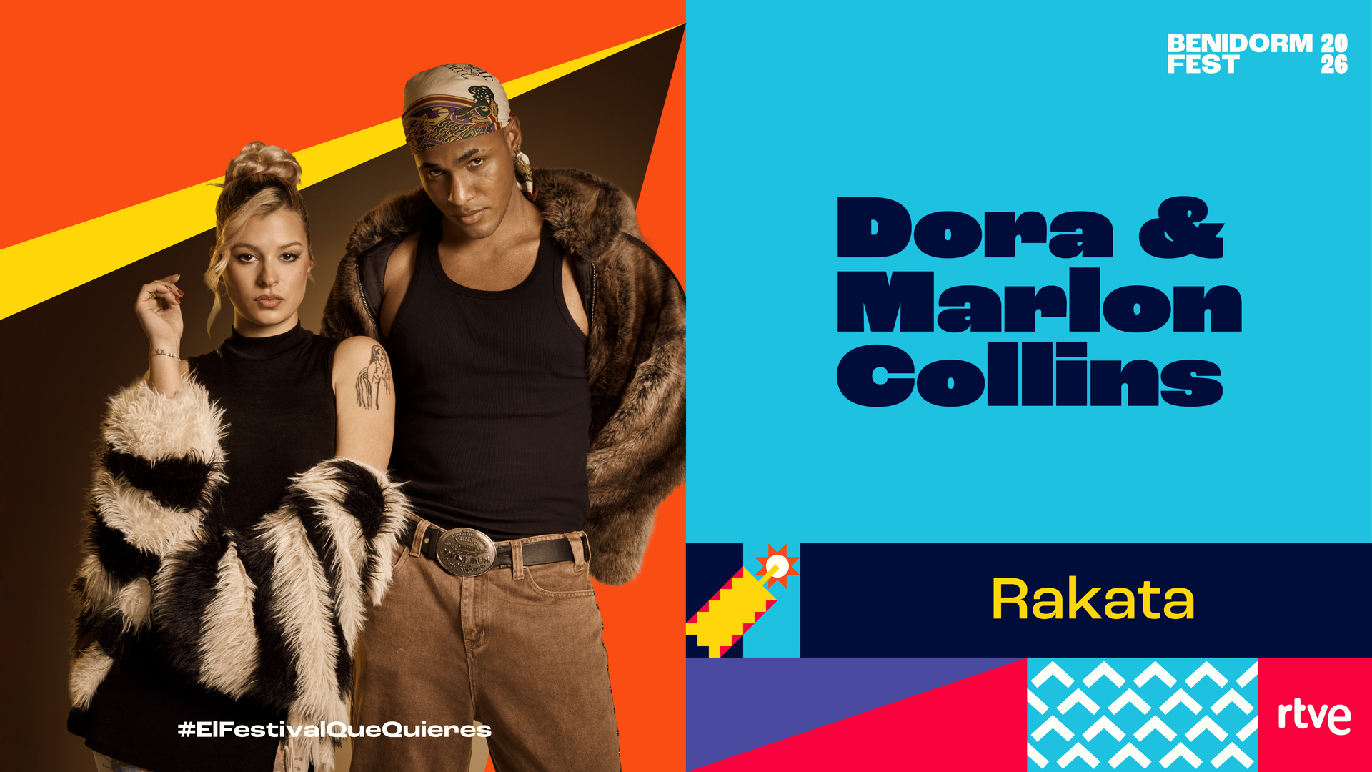 Benidorm Fest Dora & Marlon Collins