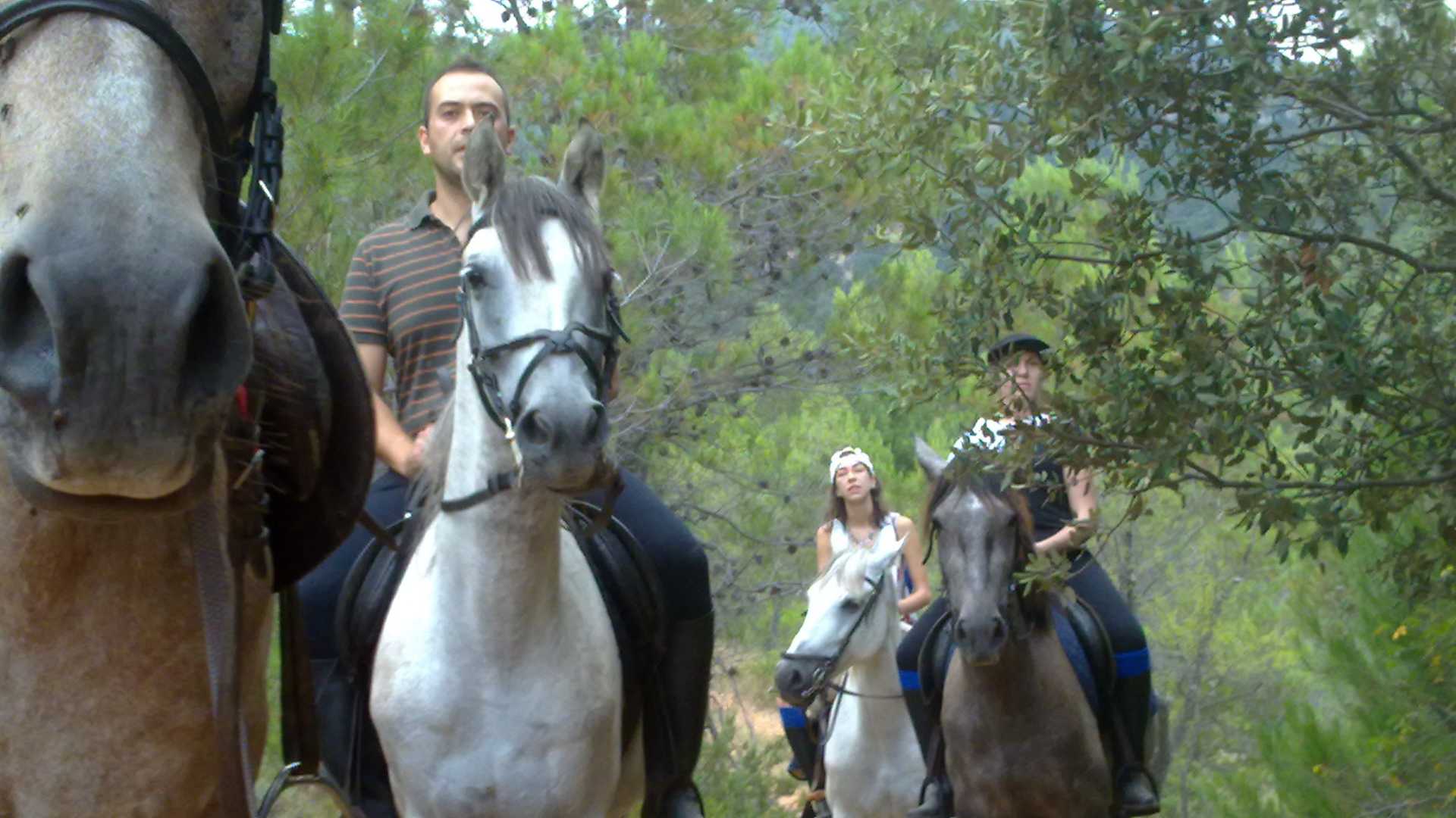 la tinença de benifassa montar a caballo