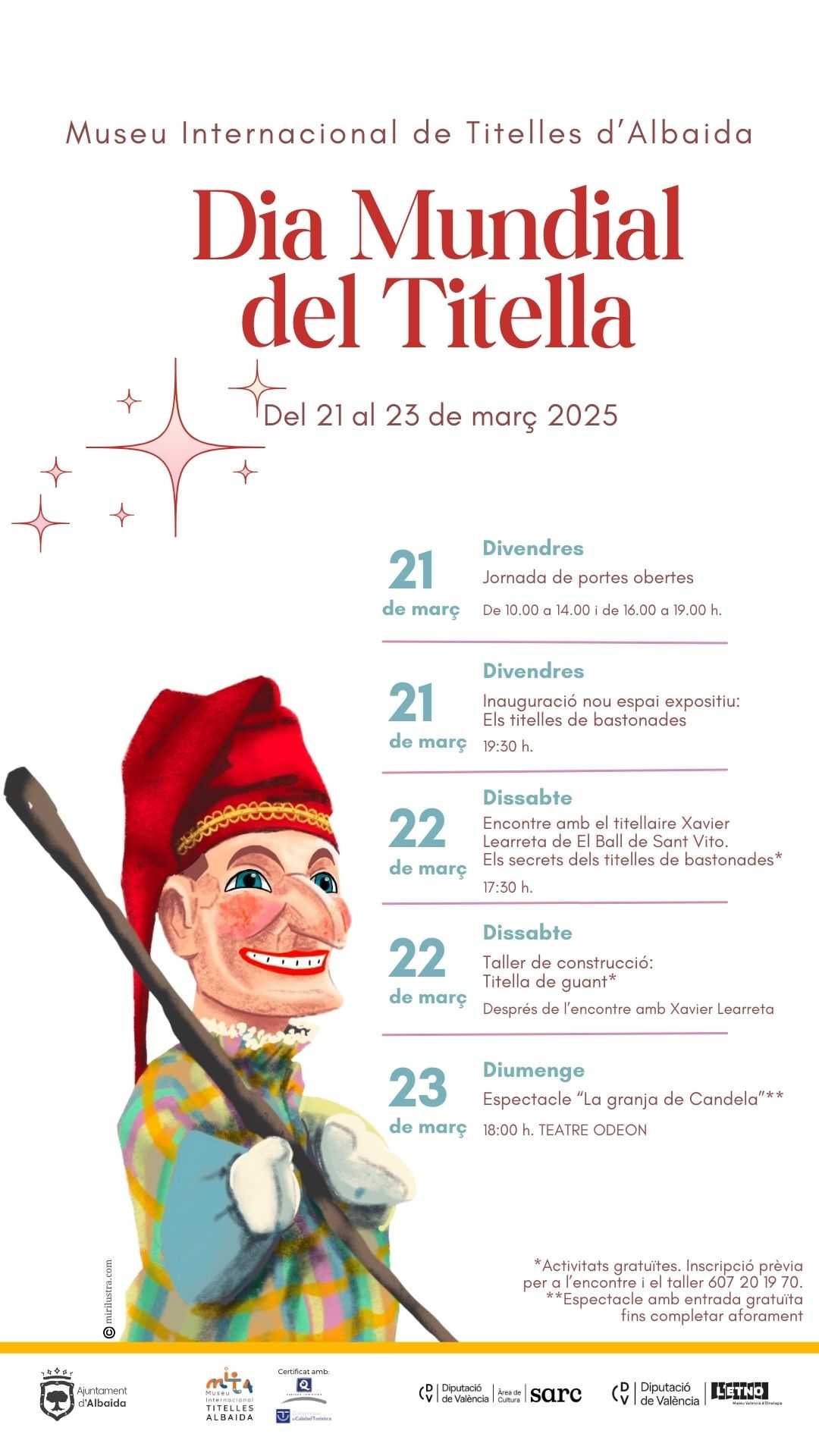 DÍA MUNDIAL DE LA MARIONETA 2025