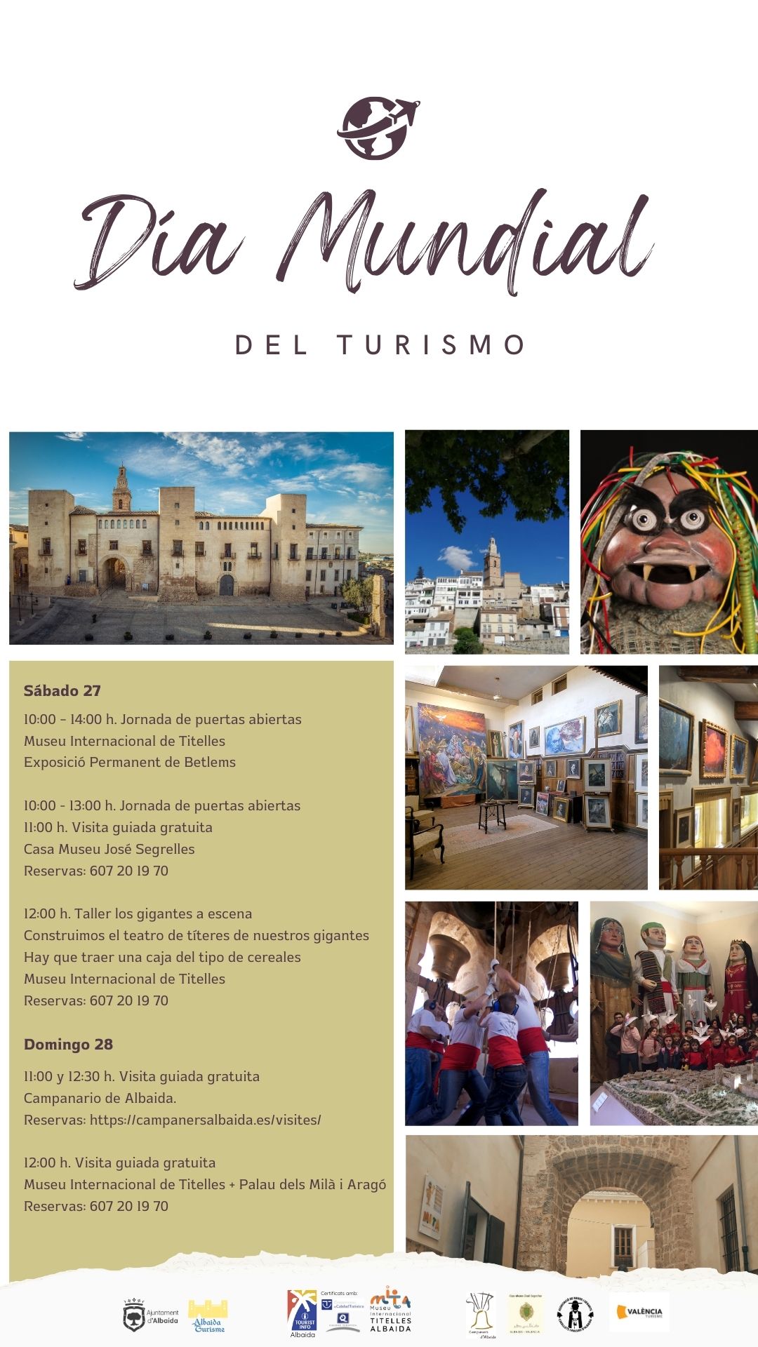 Dia Mundial del Turismo Albaida 2025 - DMT 2025