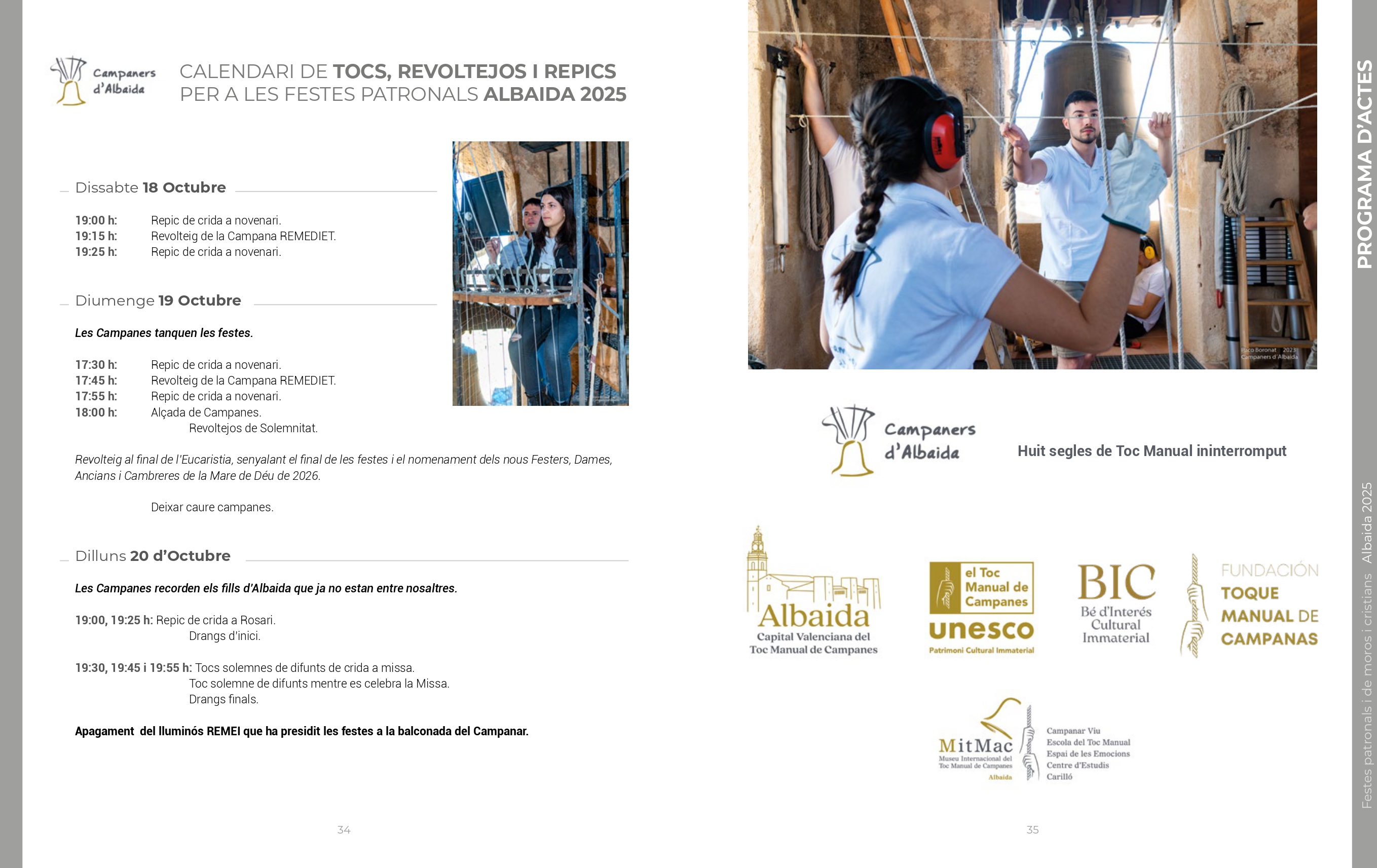 Fiestas Patronales y de Moros y Cristianos de Albaida 2025