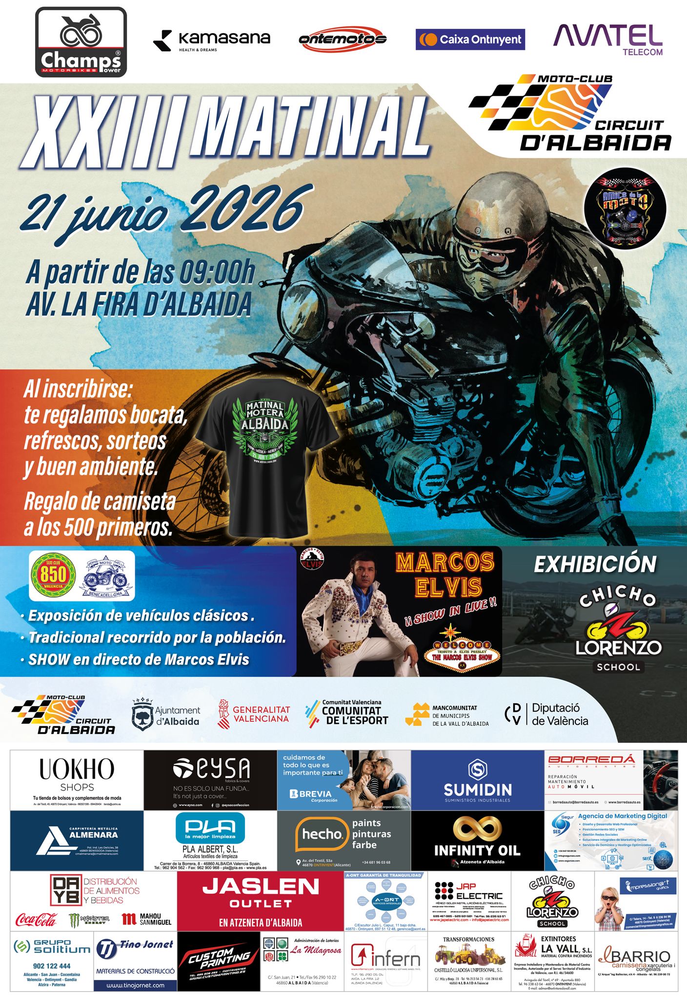 Programación Cultural Albaida Junio 2026
