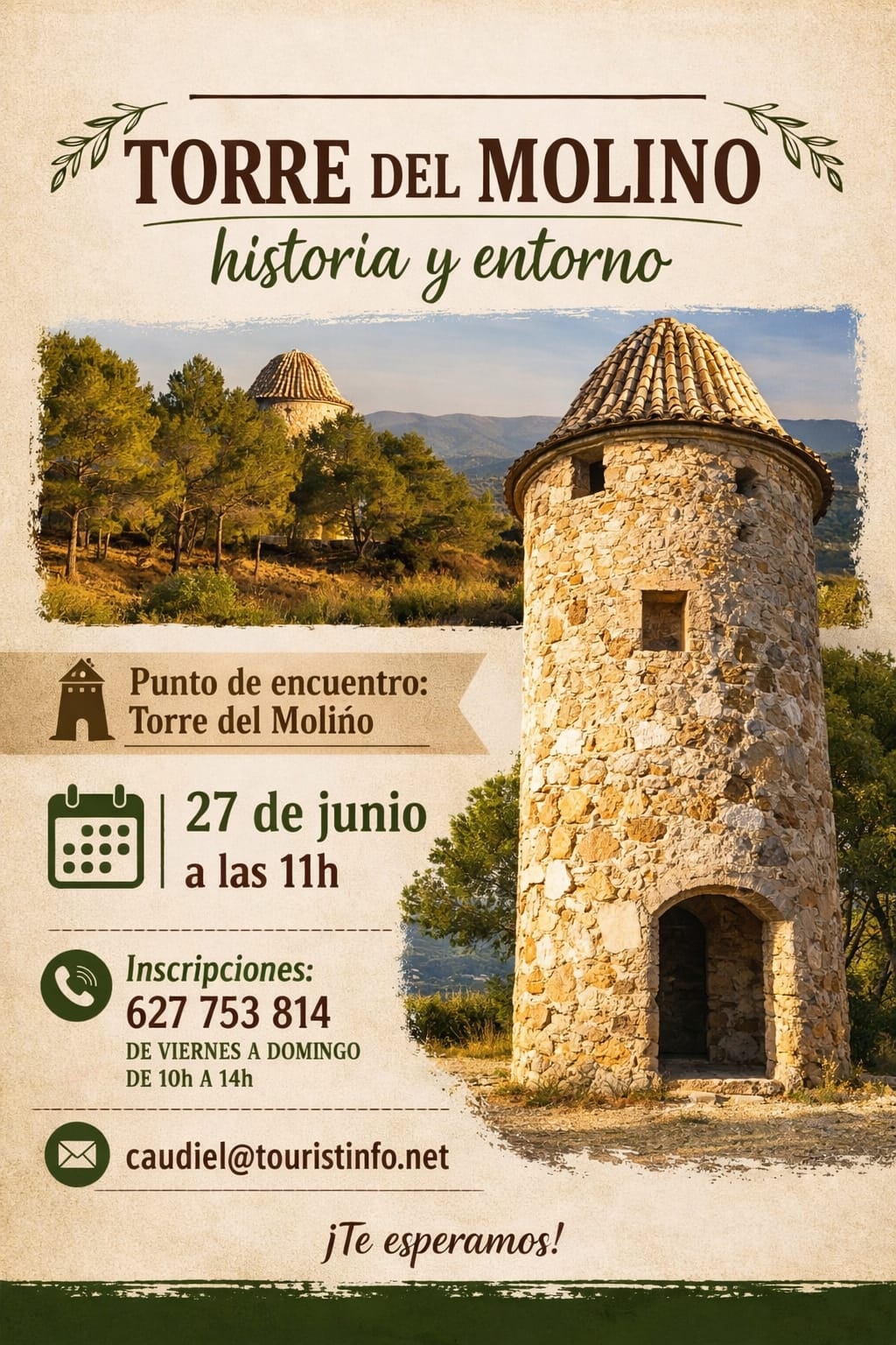 Visita guiada a la Torre del Molino
