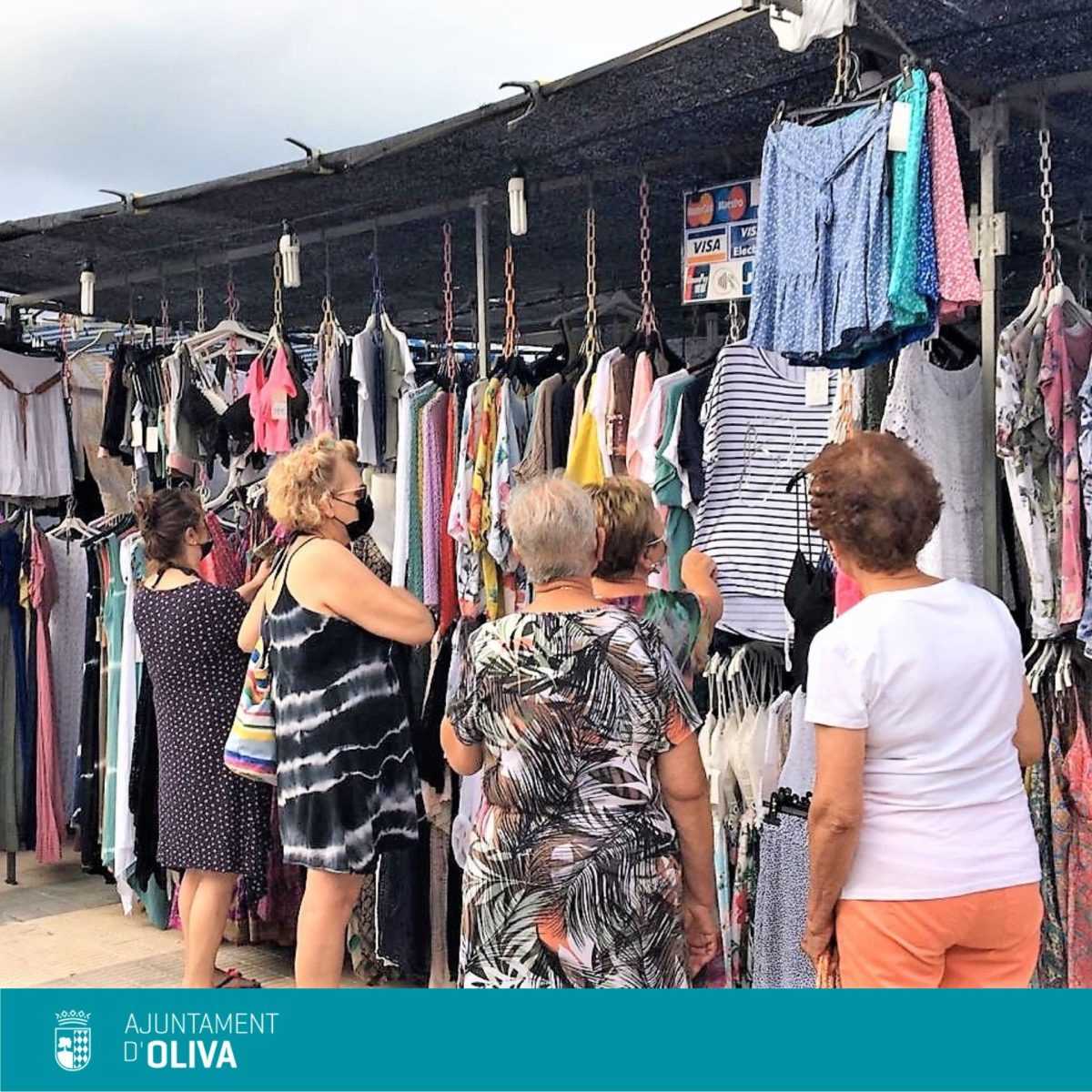 Mercadillo de verano Oliva Playa