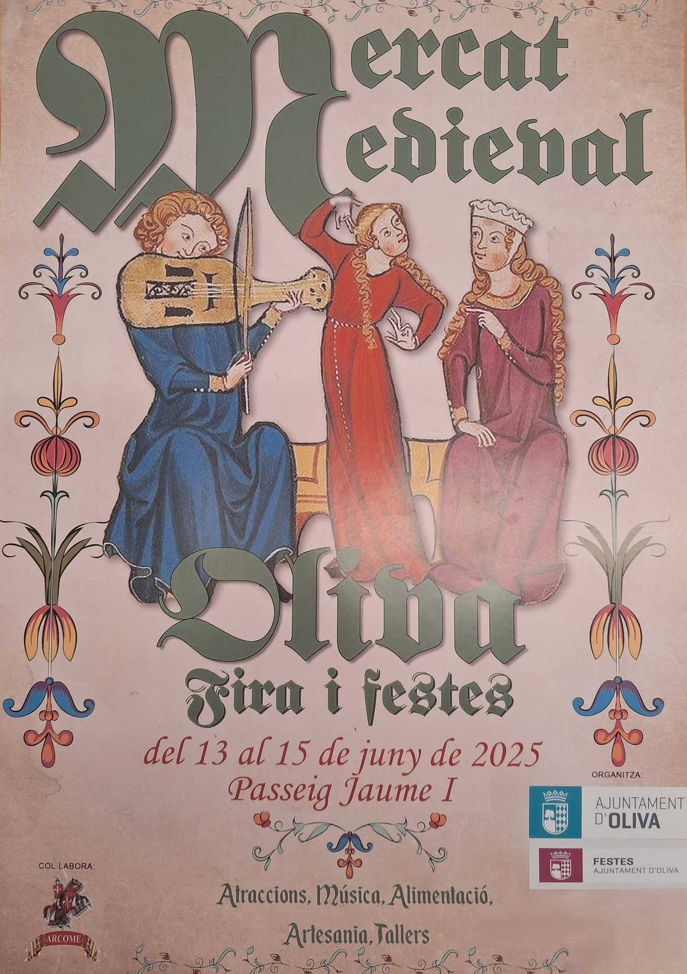 Mercado Medieval Oliva 2025