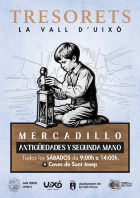 TRESORETS: MERCADO DE ANTIGÜEDADES Y DE SEGUNDA MANO