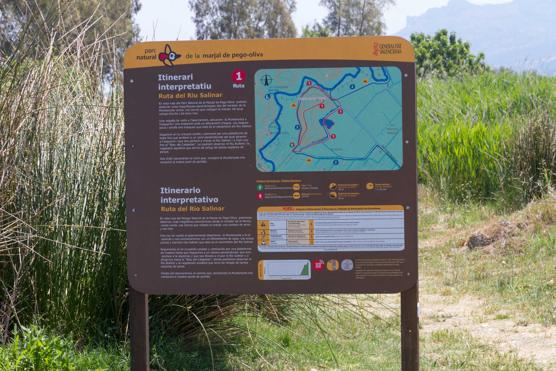 El Parc Natural de la marjal de Pego i Oliva