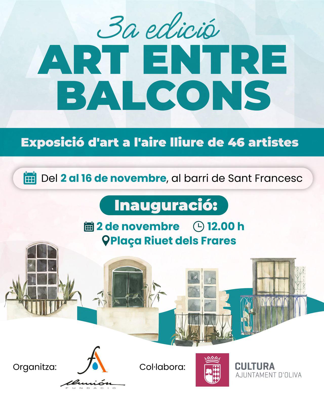 Kunst zwischen Balkonen Oliva 2025