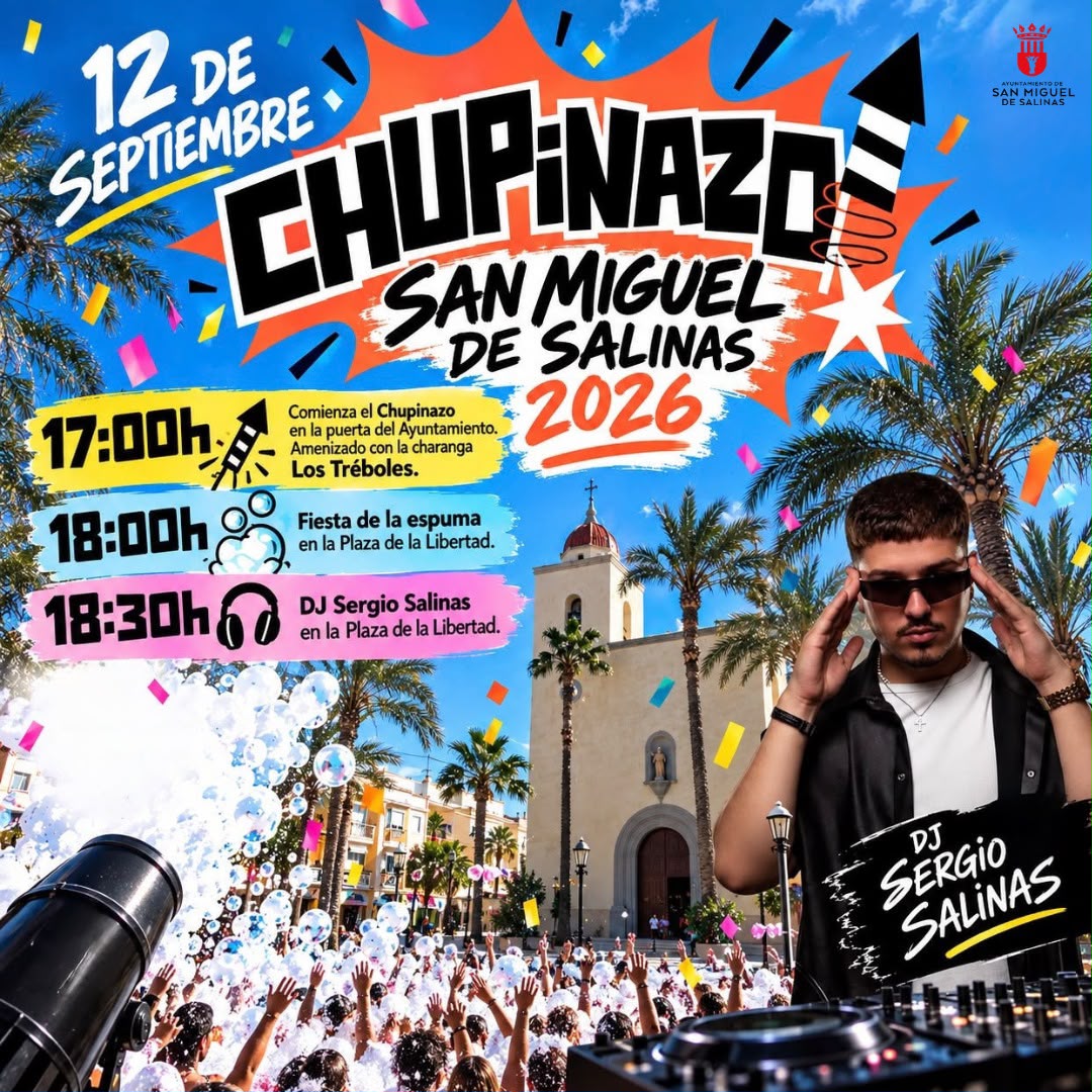 Chupinazo Fiestas Patronales San Miguel de Salinas 2026