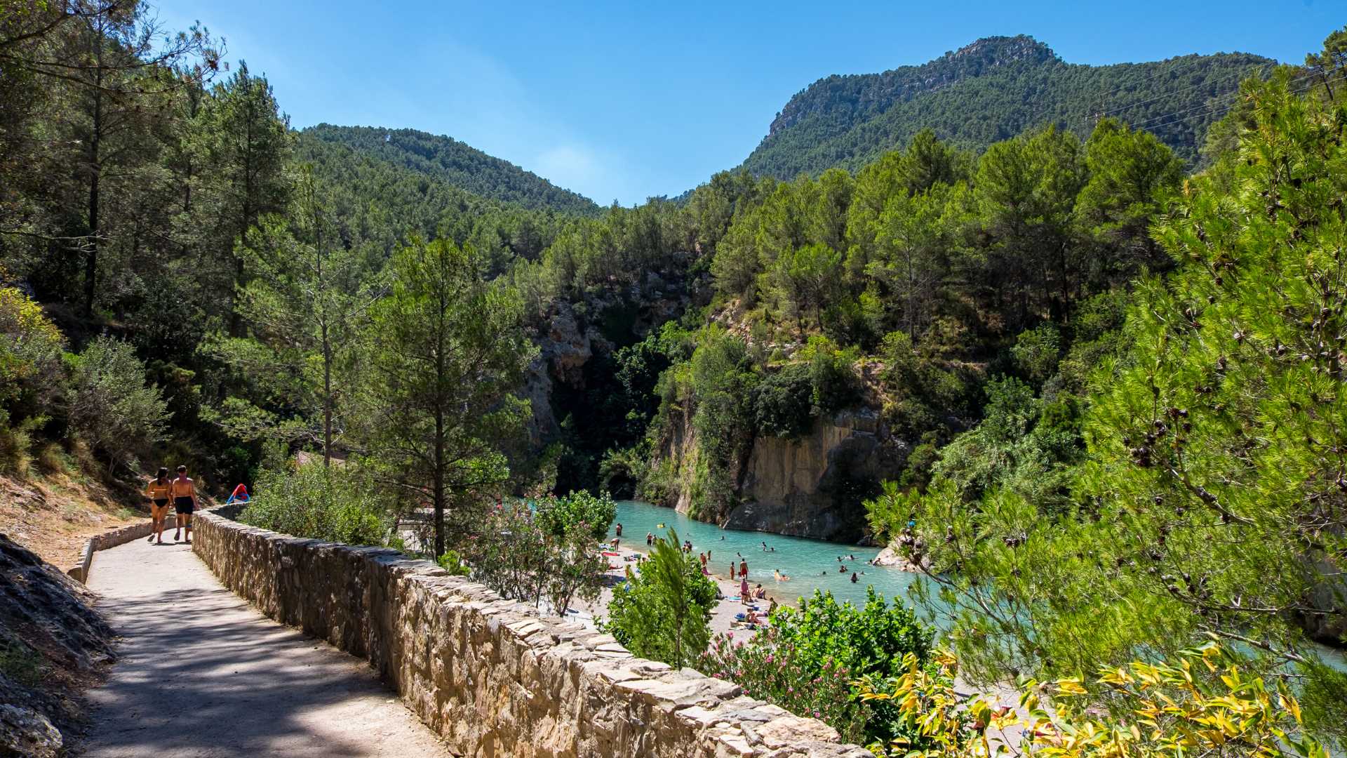 sentier familial montanejos