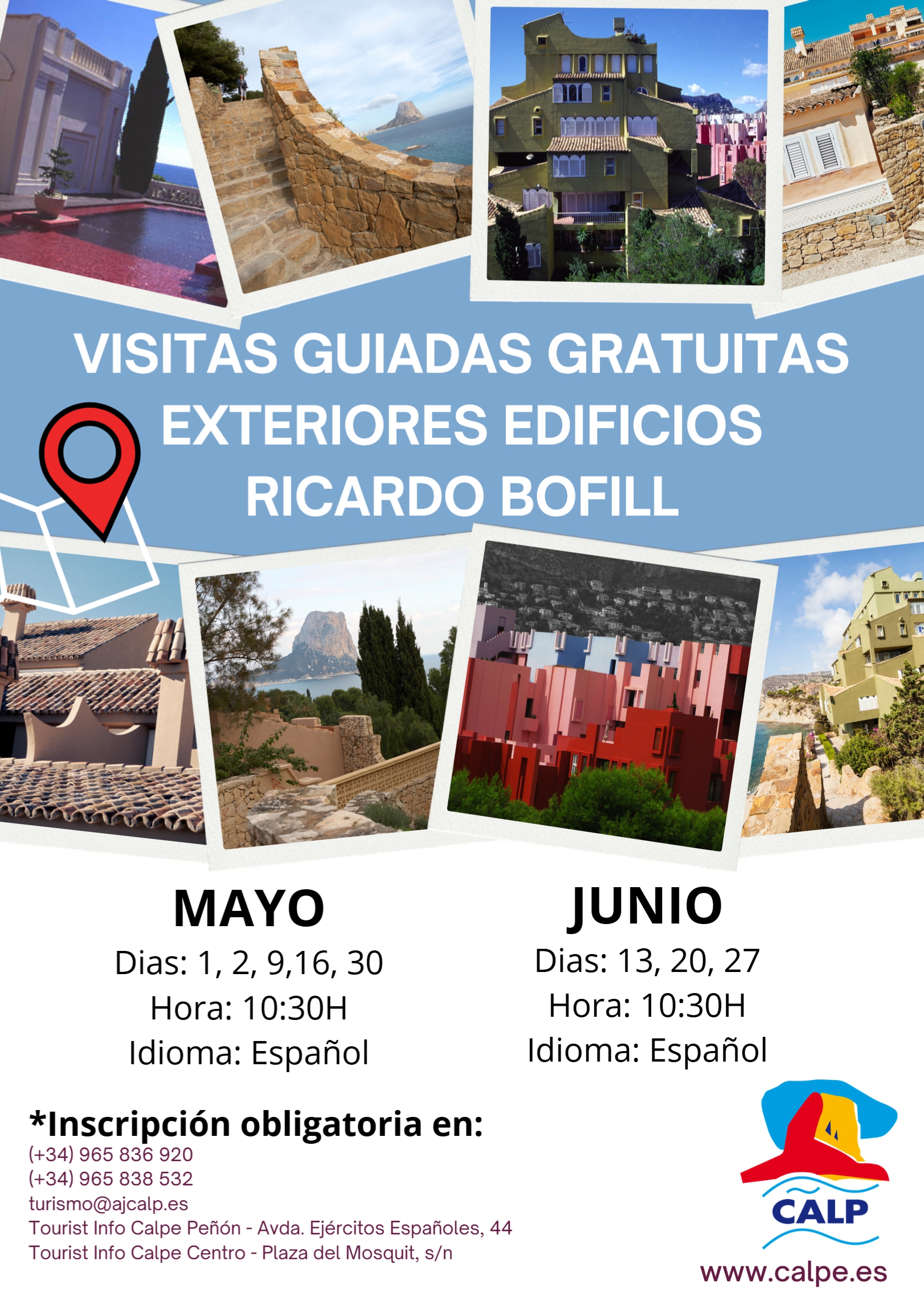 VISITAS GUIADAS: EXTERIORES EDIFICIOS BOFILL