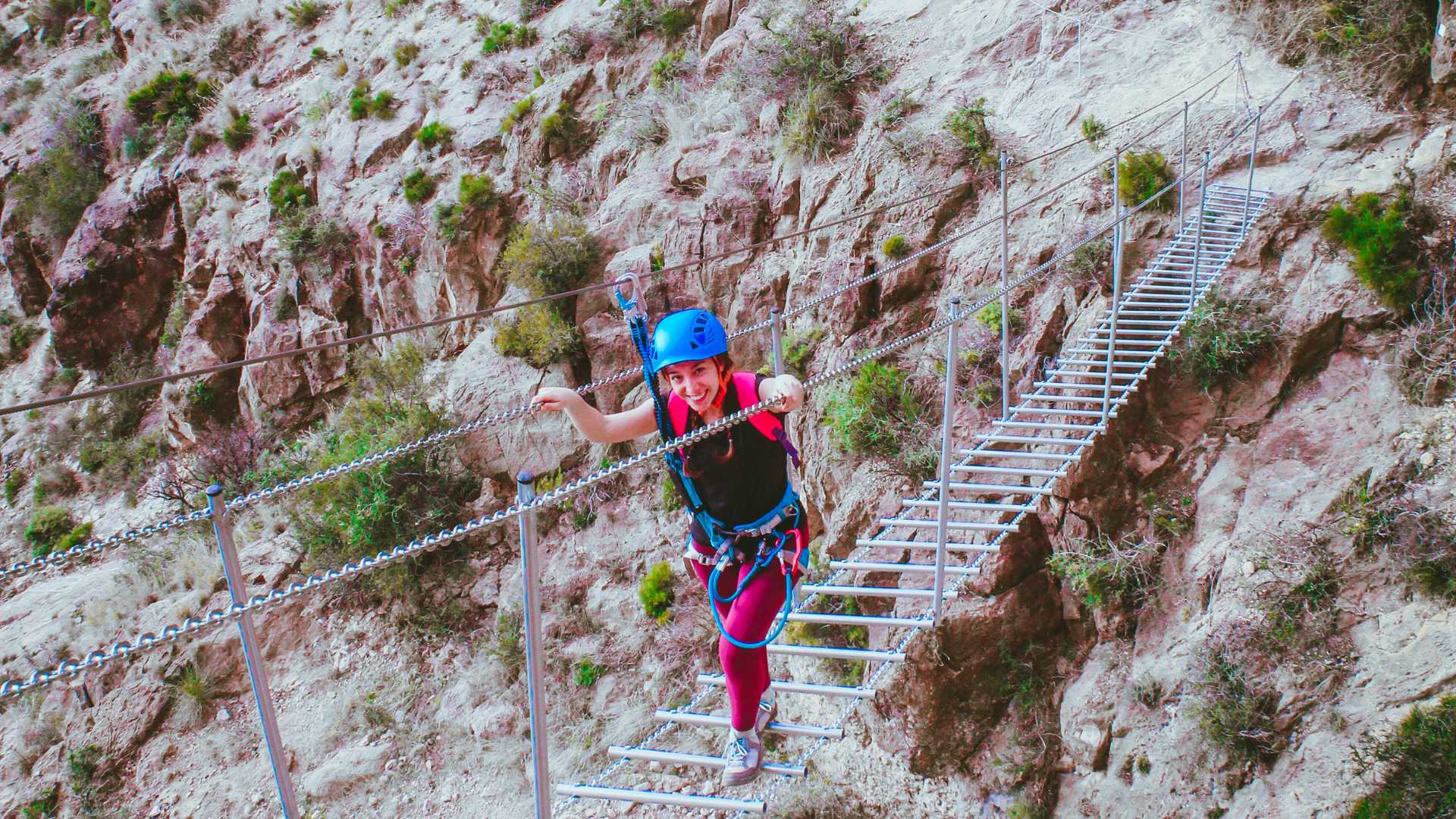 VIA FERRATA CALLOSA DE SEGURA (tramo familiar)