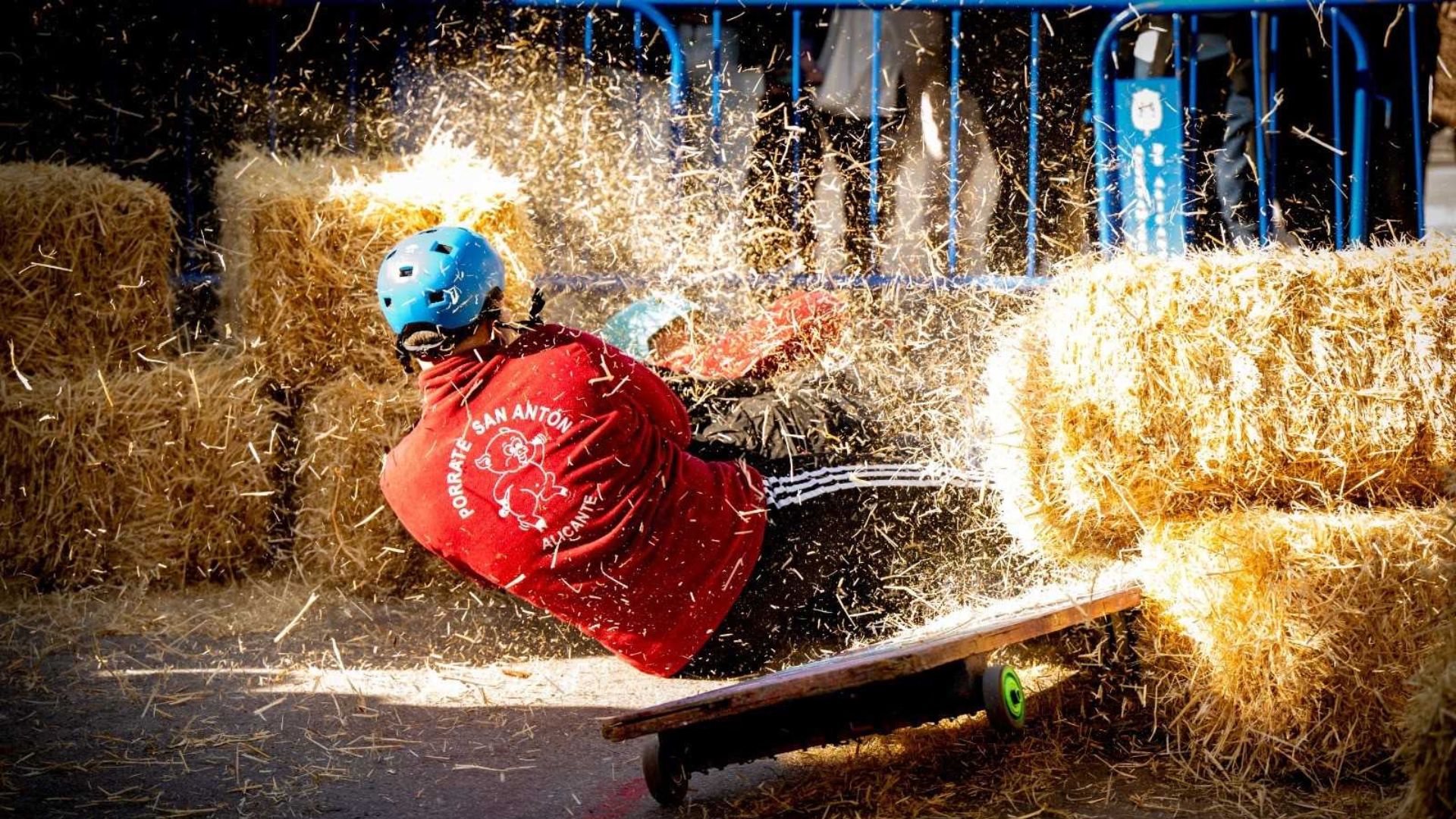 traditional porrát de san antón festival, 