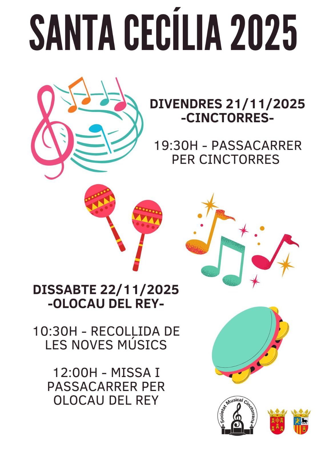 Festividad de Santa Cecilia en Cinctorres