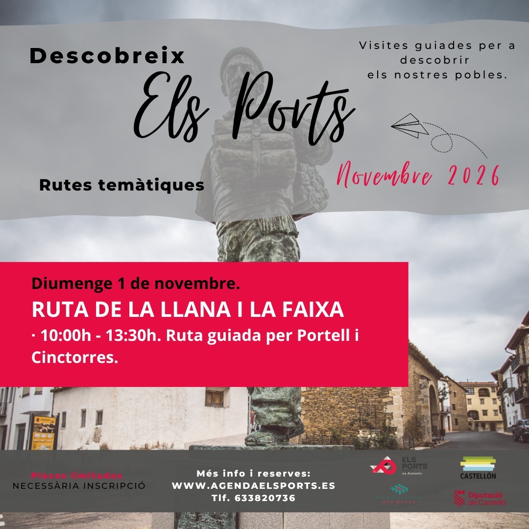 Ruta de la LLana i la Faixa a Cinctorres
