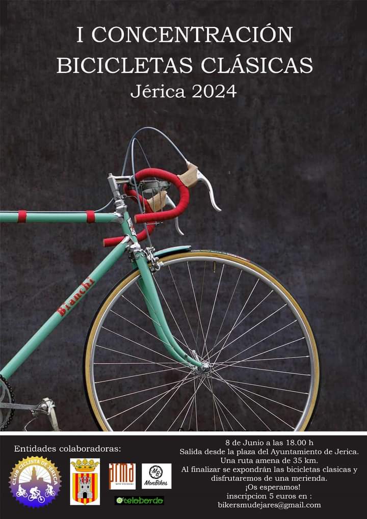 I CONCENTRACIÓN DE BICICLETAS CLÁSICAS Jérica 2024