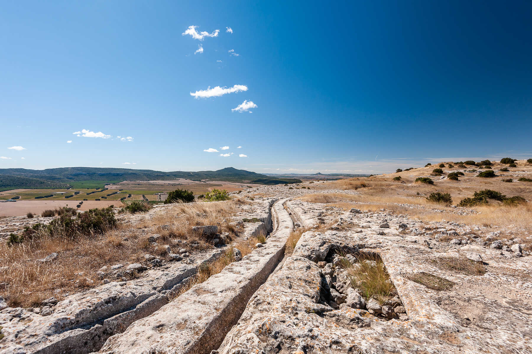 The ruins of Castellar de la Meca