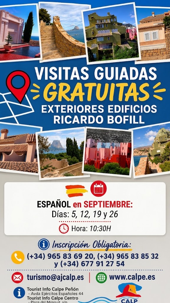VISITAS GUIADAS: EXTERIORES EDIFICIOS BOFILL
