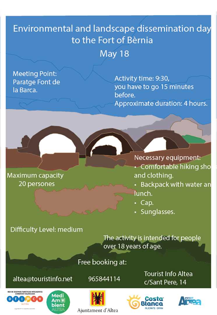 Environmental and landscape outreach day at the Fort of Bèrnia