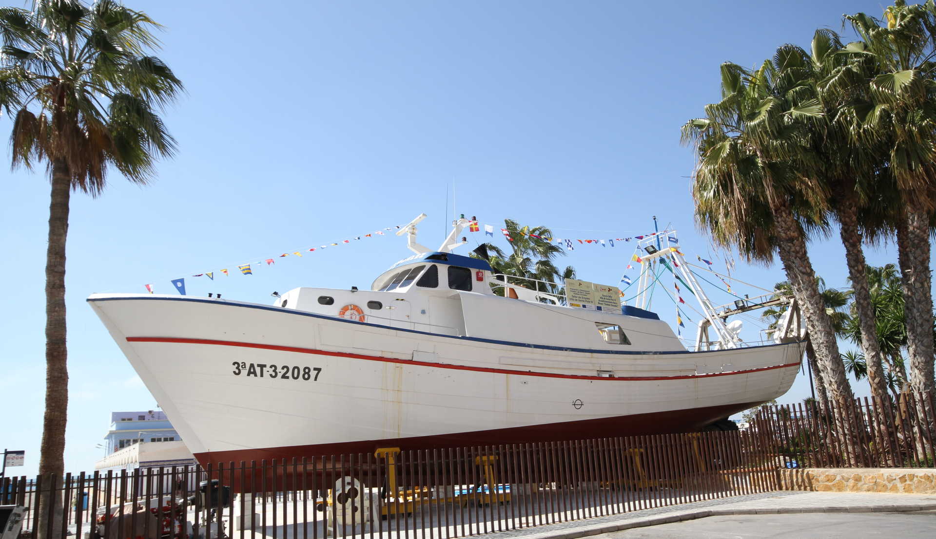 Esteban González fishing boat museum