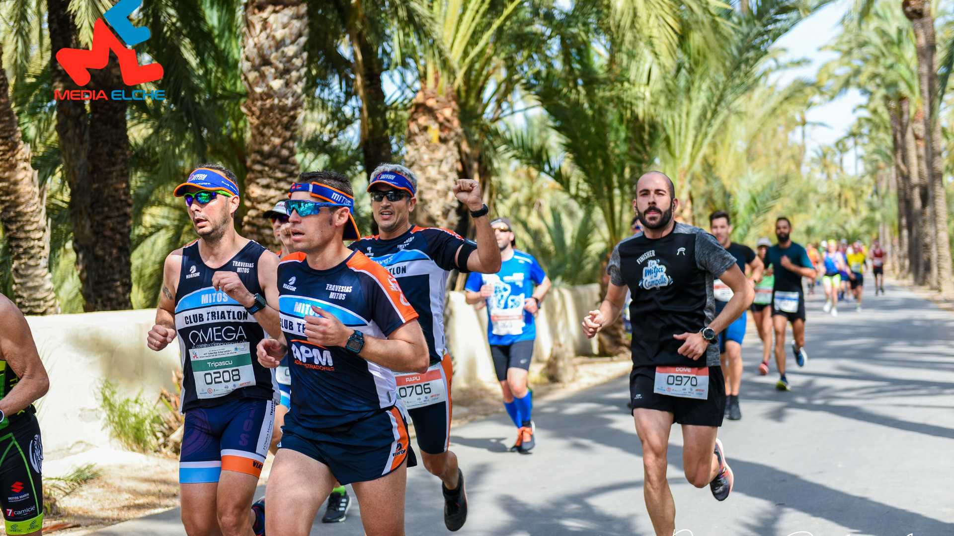 49ª edicición de la Media Maratón Internacional de Elche, la más antigua del mundo.