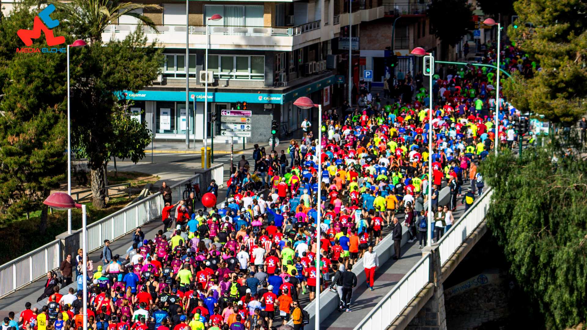 49ª edicición de la Media Maratón Internacional de Elche, la más antigua del mundo.