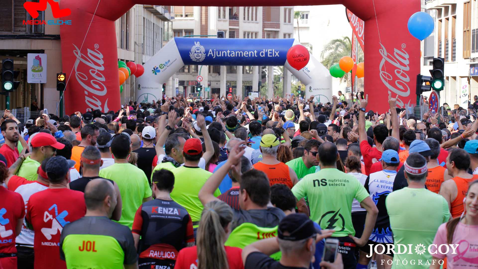 49ª edicición de la Media Maratón Internacional de Elche, la más antigua del mundo.