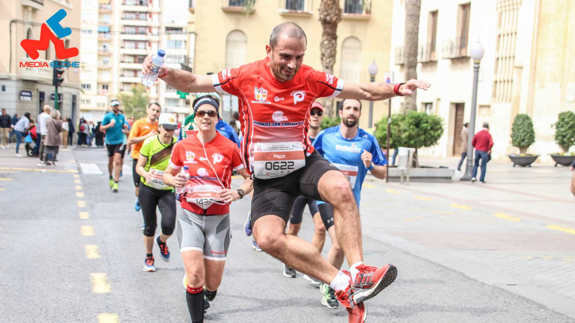 49ª edicición de la Media Maratón Internacional de Elche, la más antigua del mundo.