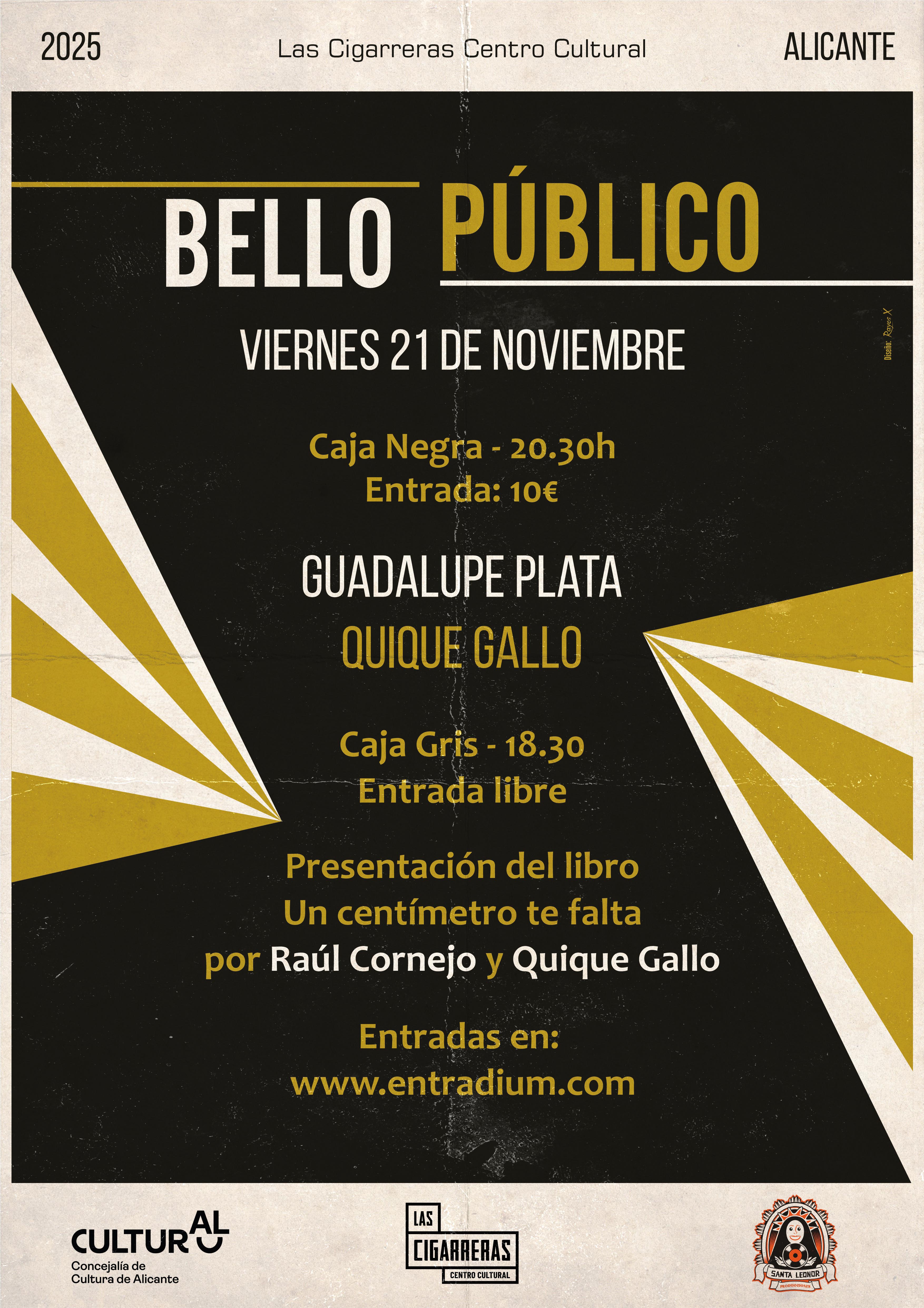 Festival Bello Público en las Cigarreras Viernes