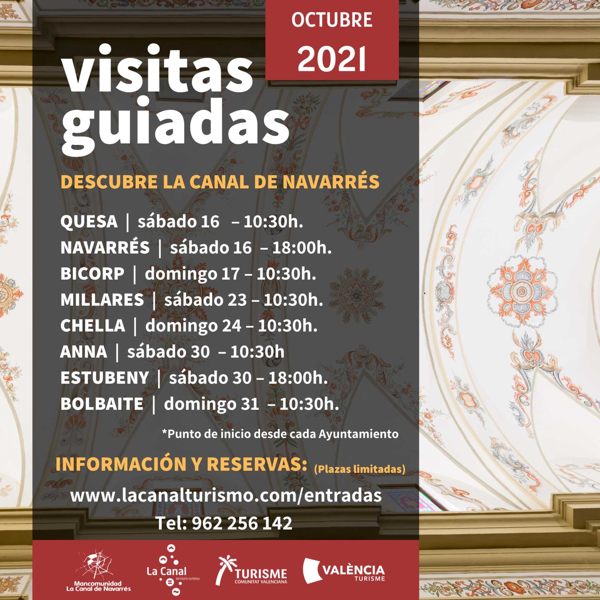 Visitas guiadas en La Canal de Navarrés