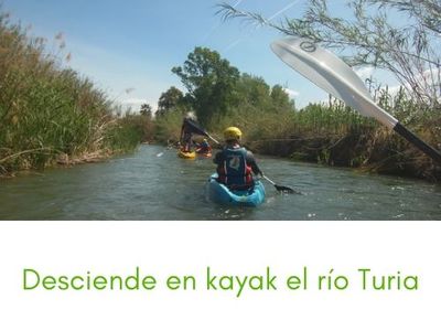 Descenso kayak por el río Turia