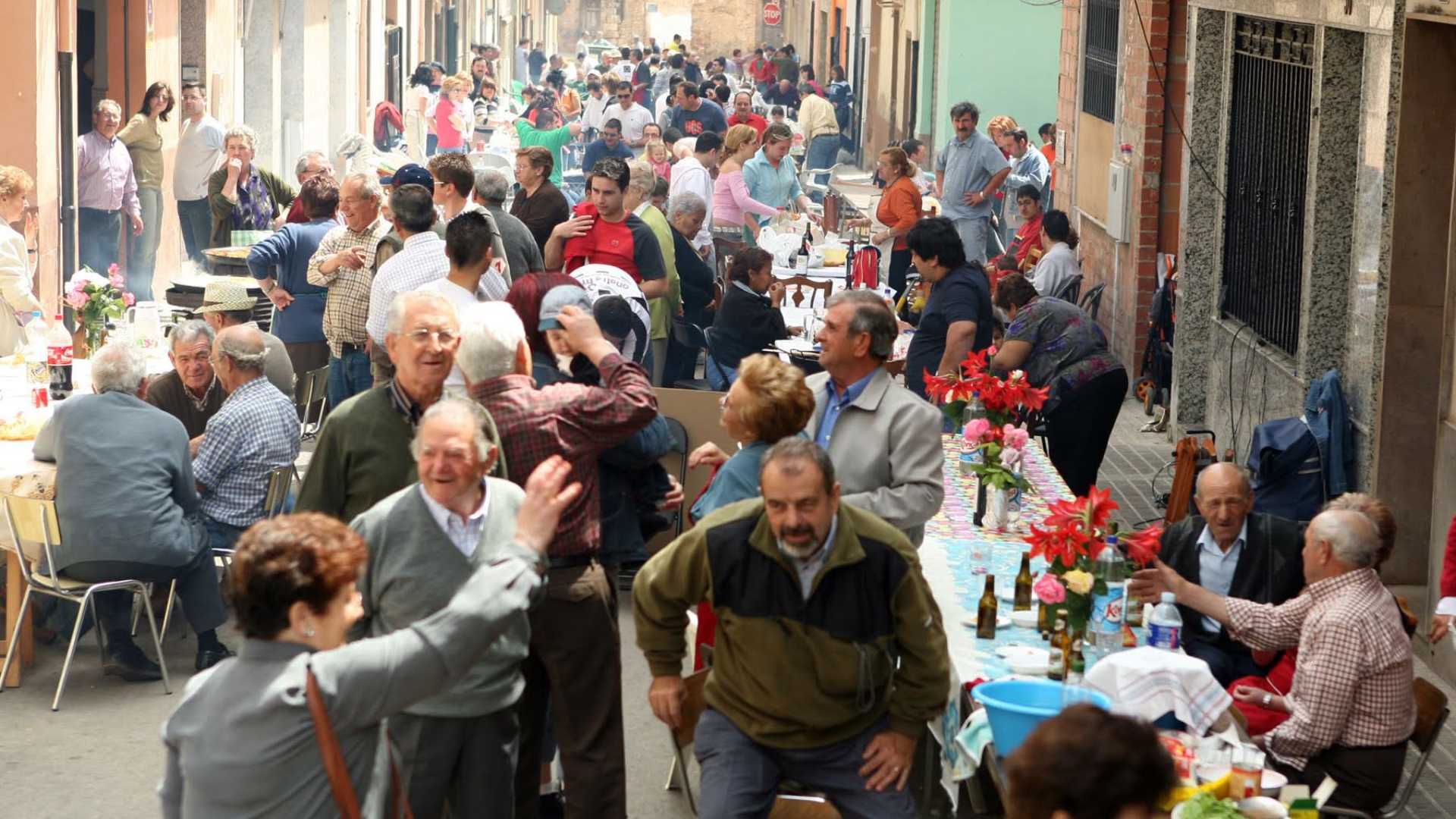 Paellas en la calle