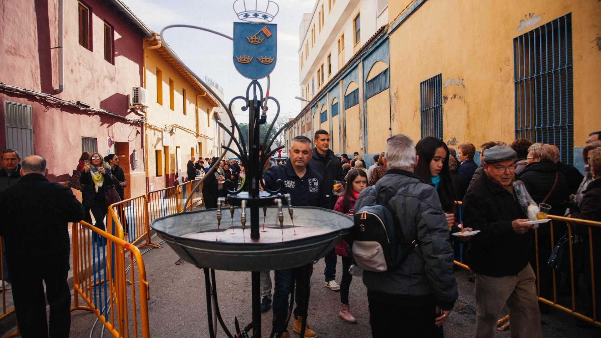 Festes de Sant Blai, Font del Vi