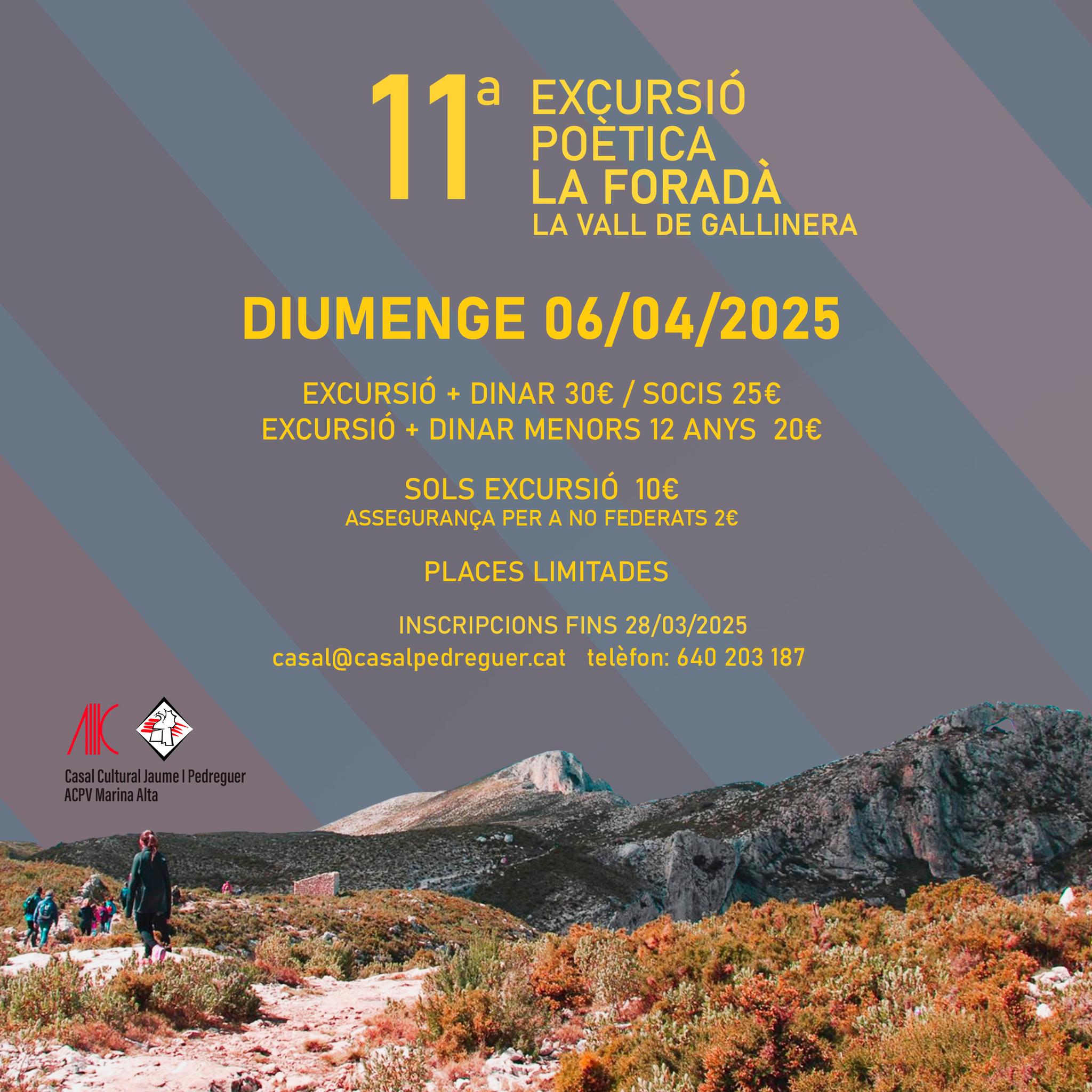 EXCURSIÓN POÉTICA A LA FORADÀ