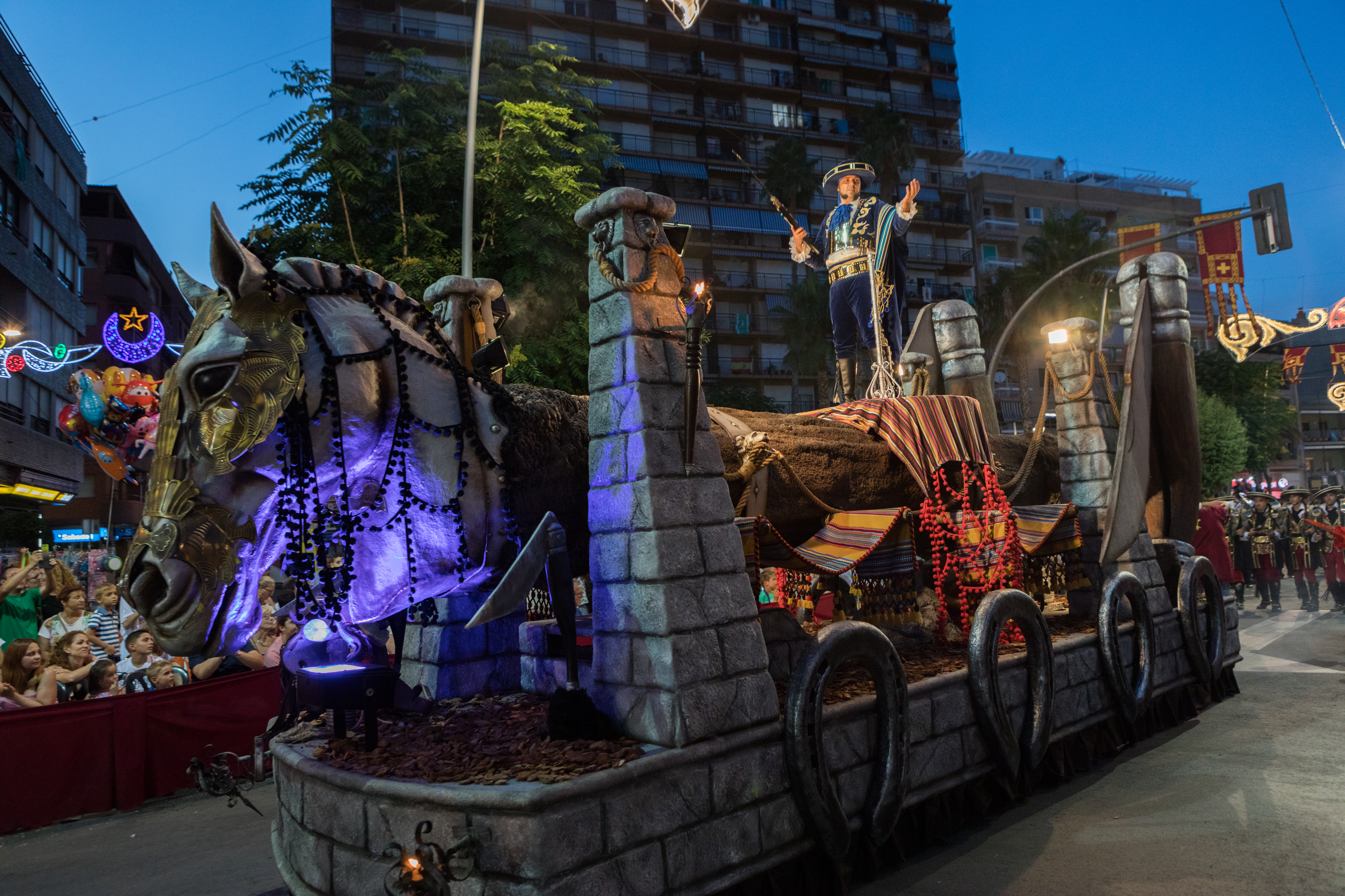 Moros i Cristians en honor de Santa Marta