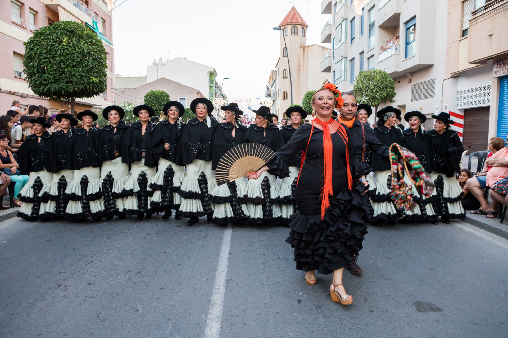 Moros y Cristianos in honour of Santa Marta