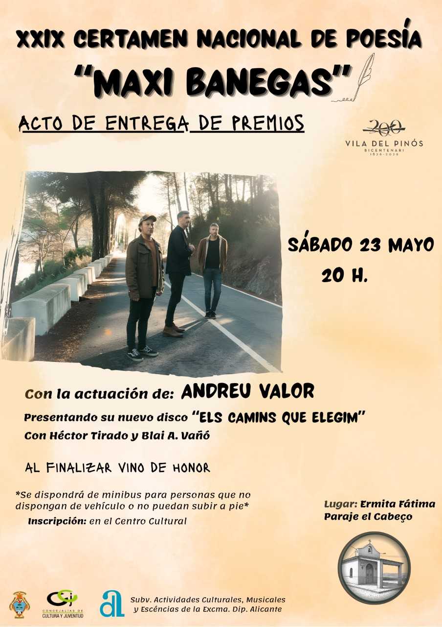 XXIX Certamen Nacional de Poesía 