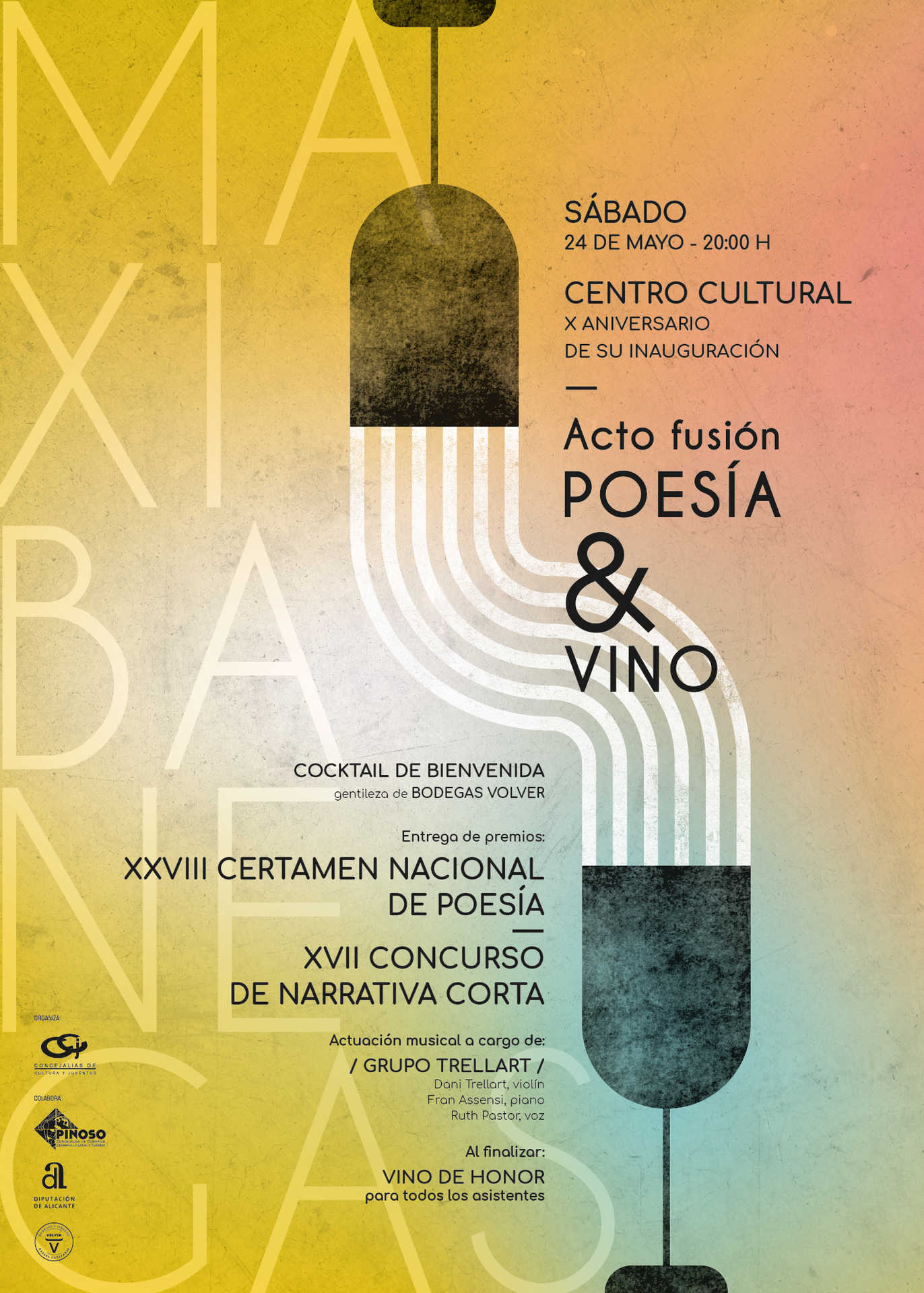XXVIII CERTAMEN NACIONAL DE POESÍA MAXI BANEGAS