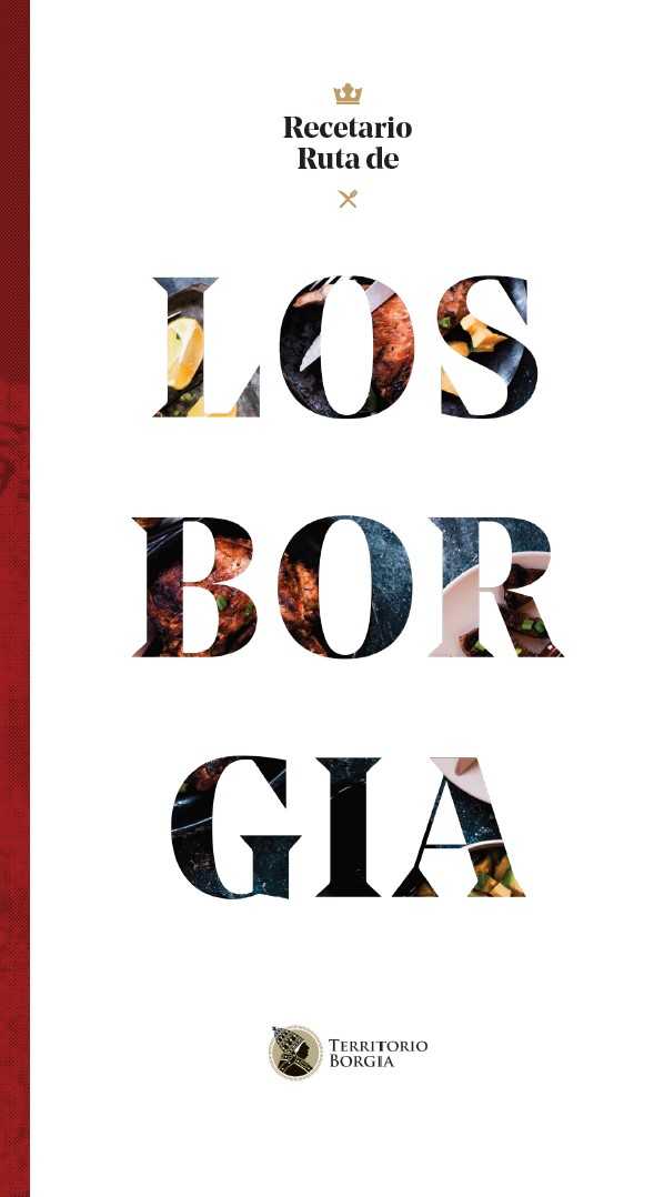 Recetario Ruta de los Borgia