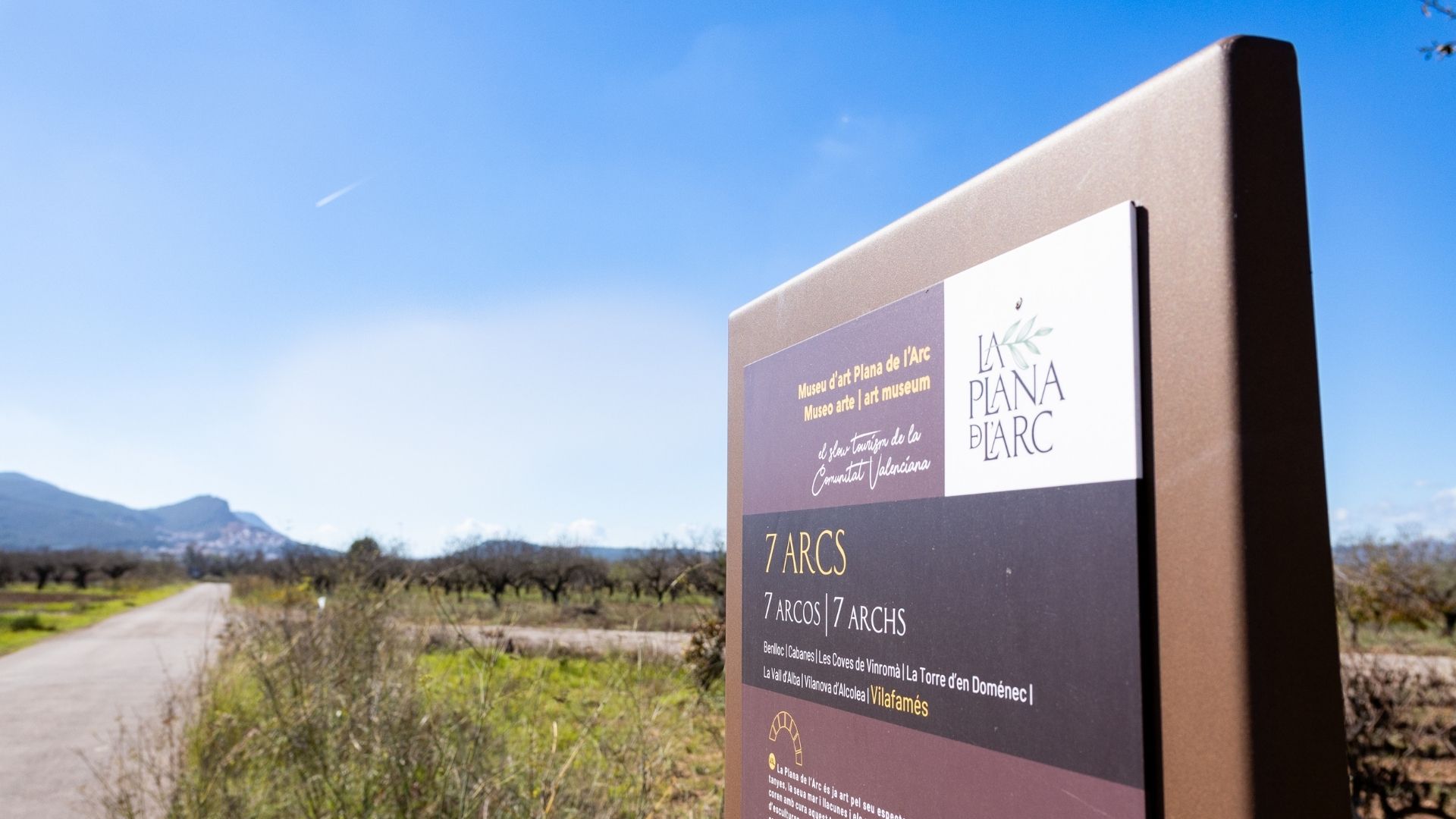 7 arcs en fer plana de l'arc,