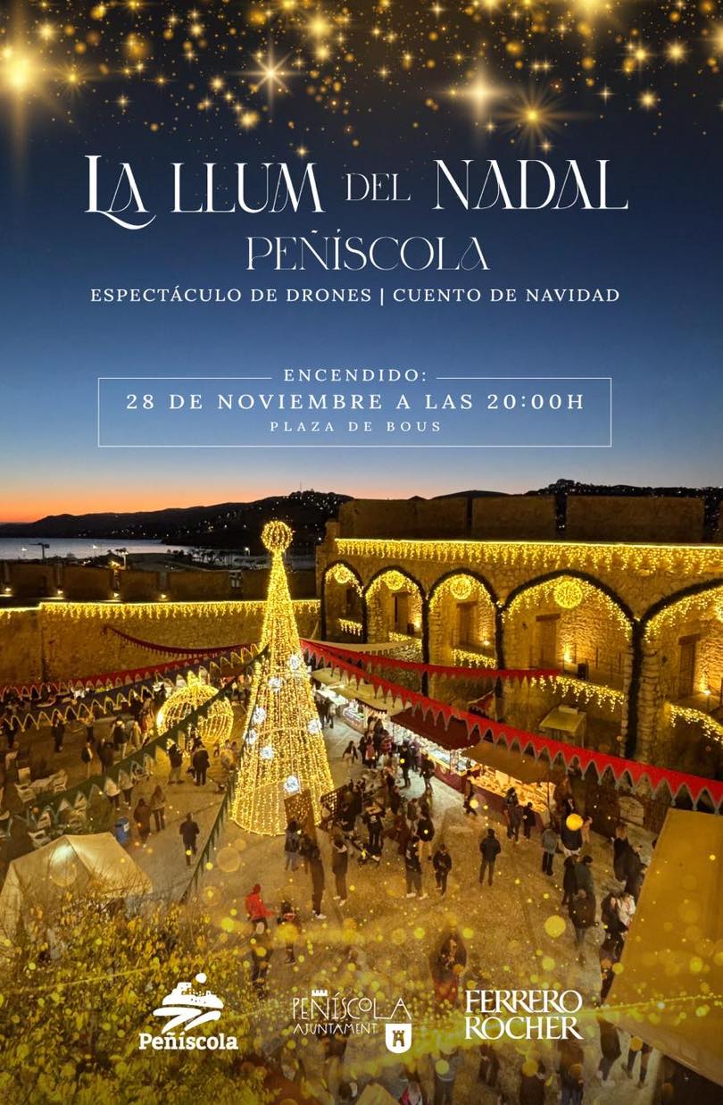 LA LUZ DE LA NAVIDAD EN PEÑÍSCOLA