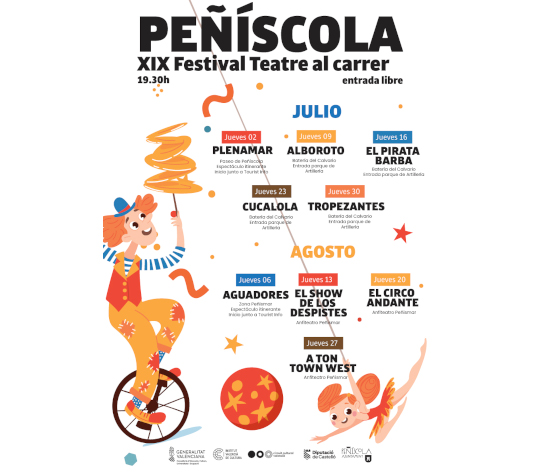 Agenda verano Peñíscola